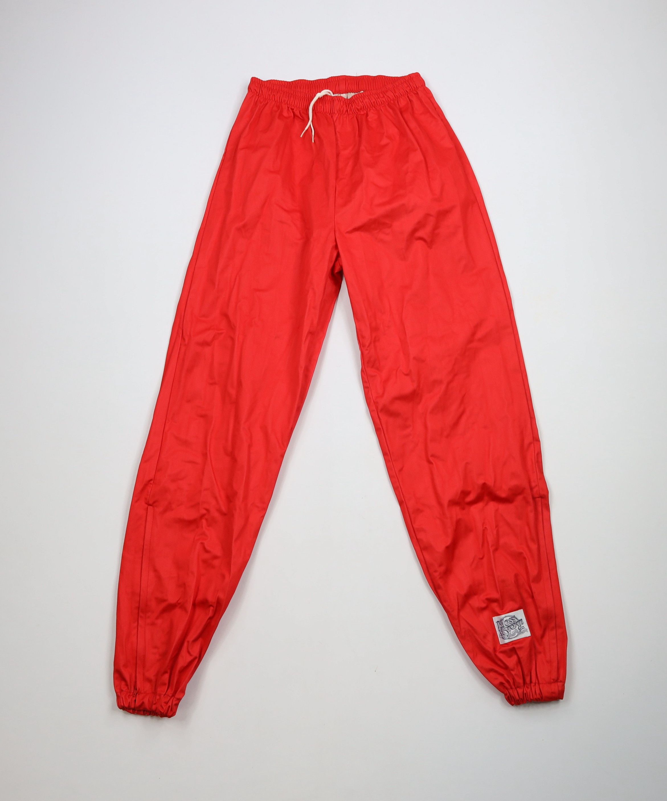 Vintage Vintage 80s Streetwear Waterproof Joggers Pants Red USA Size US 34 / EU 50 - 1 Thumbnail