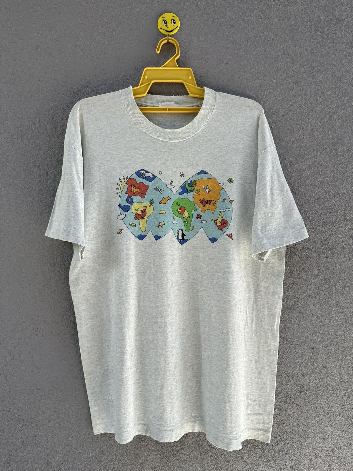 Arts & Science Thrashed Vintage 90s Art Leslie McGuirk Single Stitch Tee Size US L / EU 52-54 / 3 - 1 Thumbnail