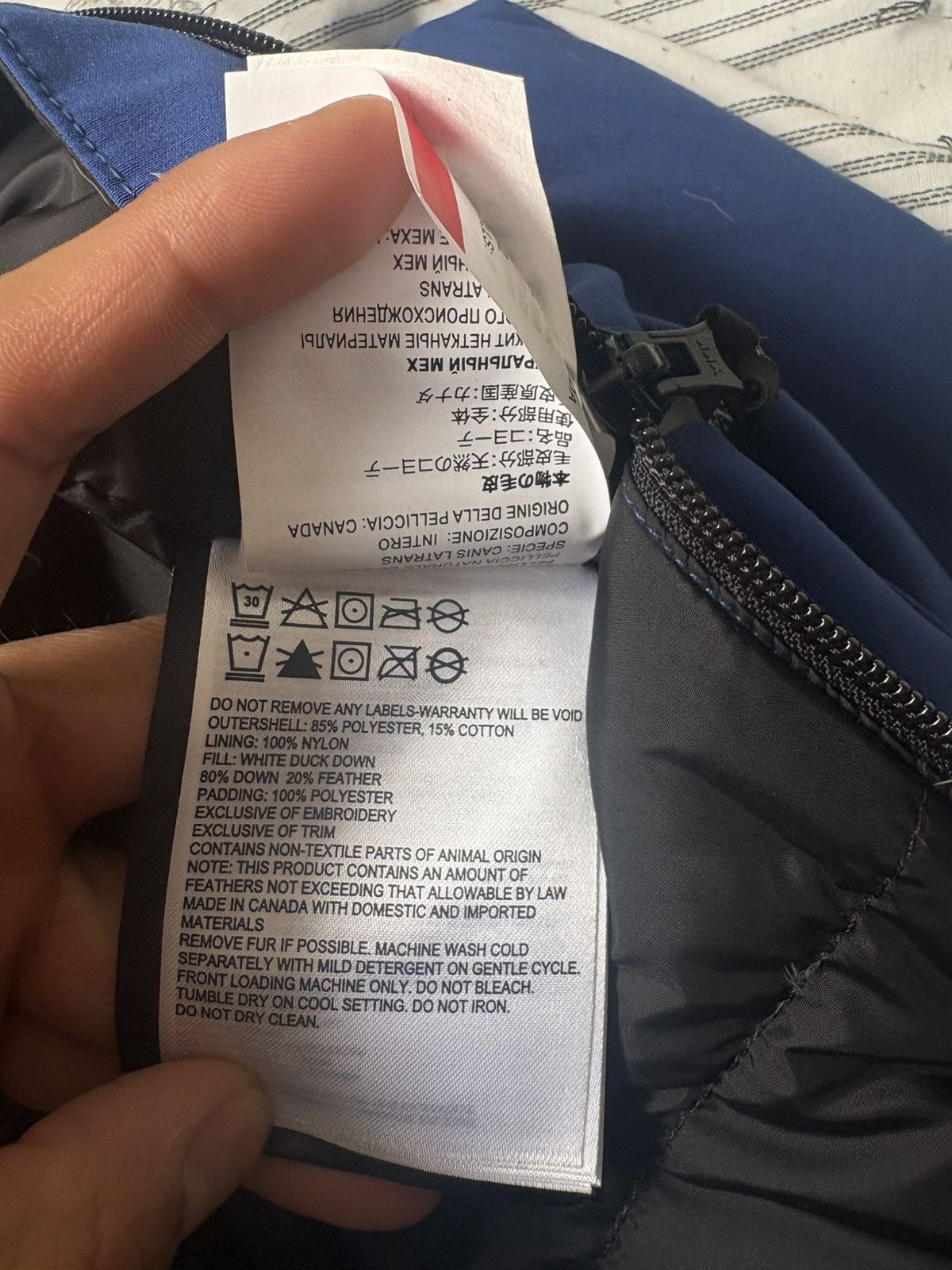 Canada Goose 6-12 month old baby Size US XXS / EU 40 - 5 Thumbnail