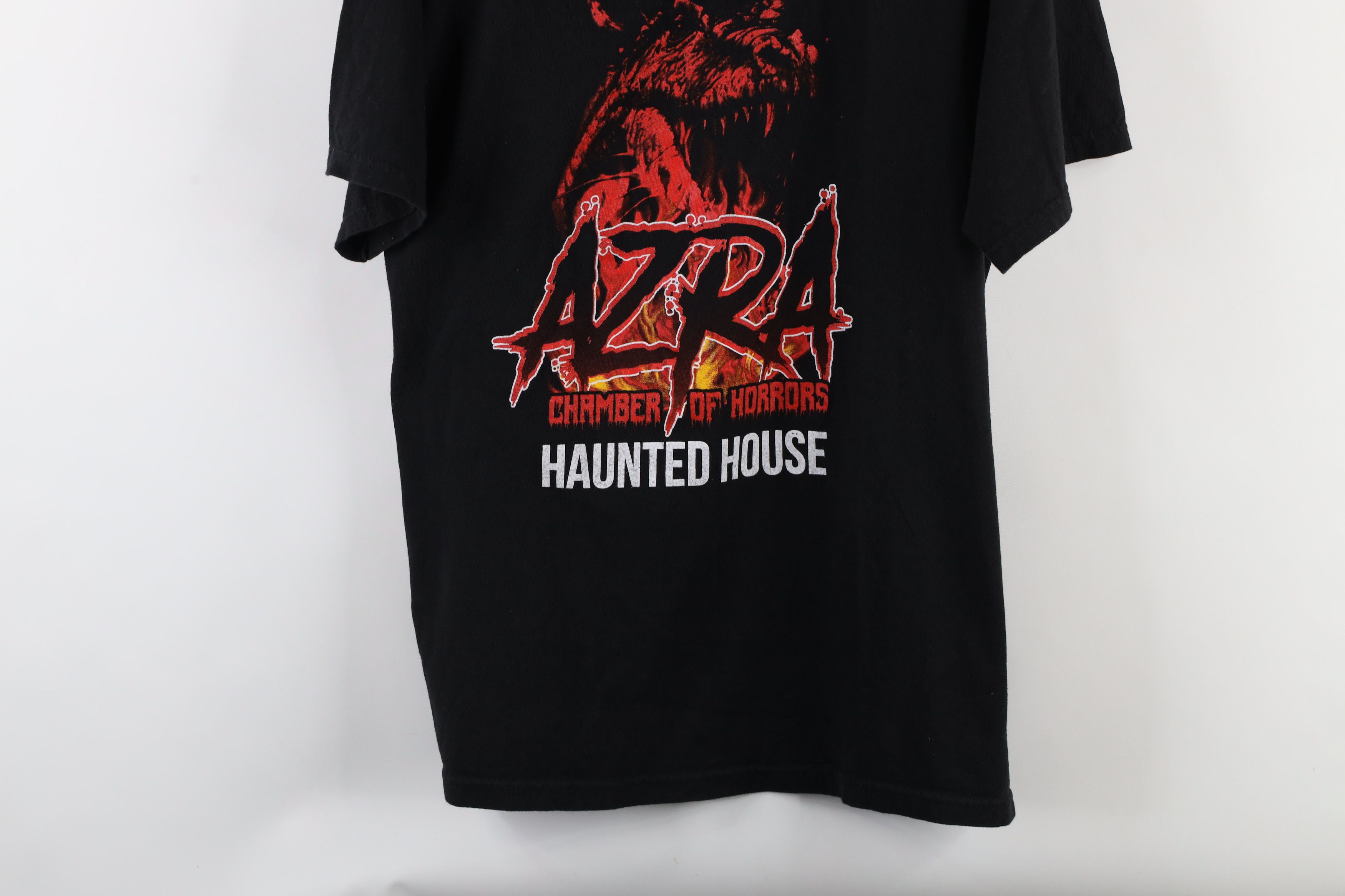 Vintage Vintage Streetwear Chamber of Horrors Haunted House T-Shirt Size US L / EU 52-54 / 3 - 3 Thumbnail