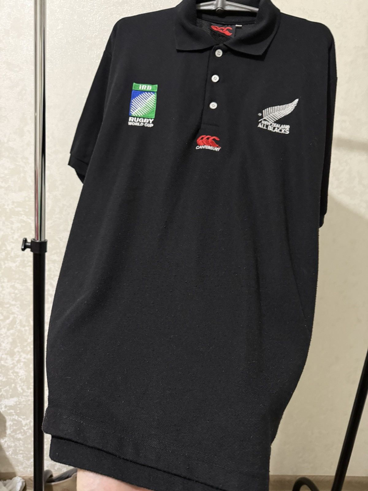 Canterbury of New Zealand Vintag All Blacks Canterbury New Zealand Rugby Jersey Shirt Size US XL / EU 56 / 4 - 4 Thumbnail