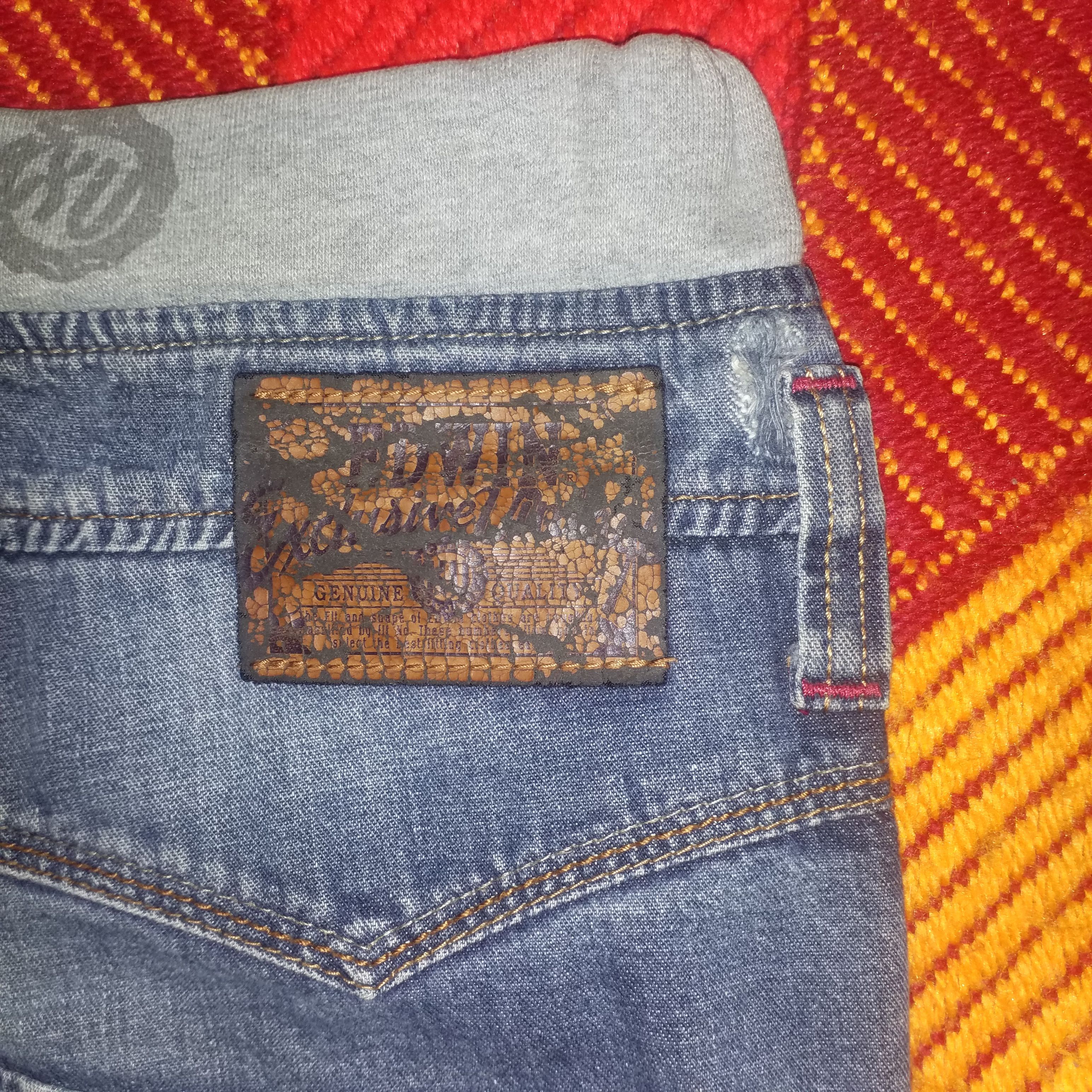 Edwin EDWIN JEANS ELASTIC WAIST SIZE FIT 28 29 30CM Size US 30 / EU 46 - 8 Thumbnail