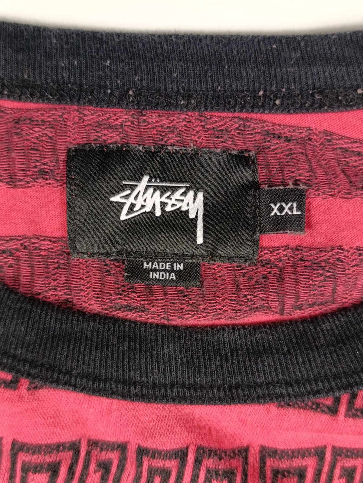 Stussy Stussy tshirt tees red pattern cotton streetwear skate rare Size US XXL / EU 58 / 5 - 3 Thumbnail