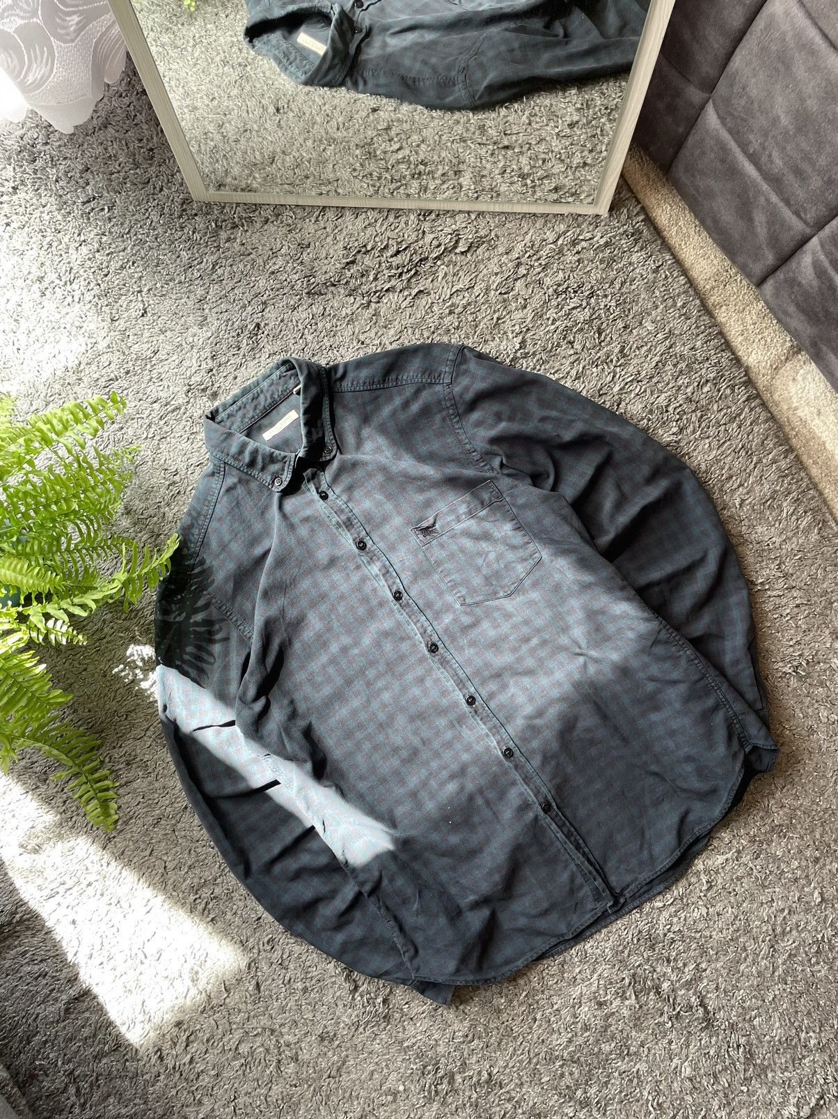 Burberry × Vintage Burberry Shirt Luxury Rich Rare Logo Vintage Size US L / EU 52-54 / 3 - 3 Thumbnail