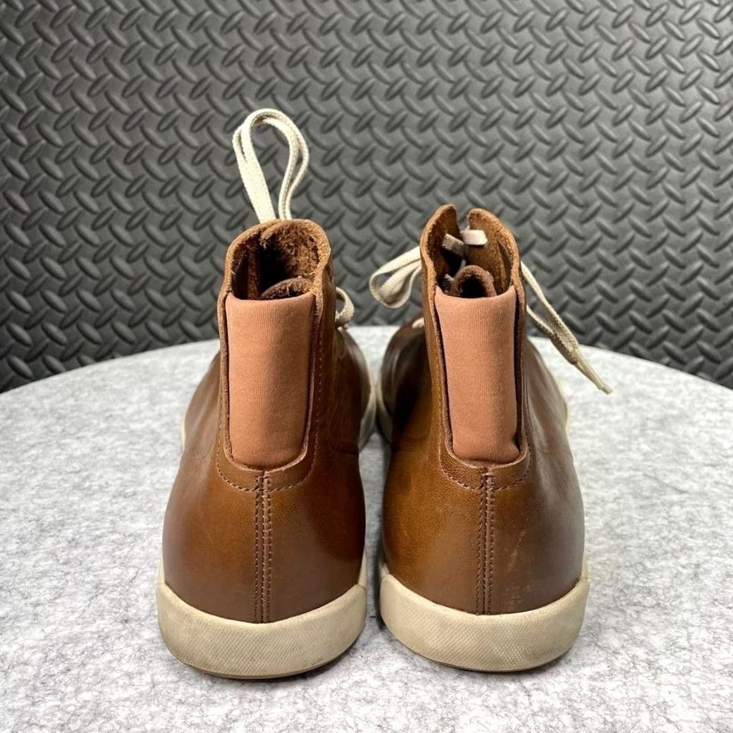 Nike VINTAGE Nike Air Brown Leather Chukka High Top Elastic Laces Men 13 Mens Size 13 Brown Leather Chukka High Top Nike Air Vintage Rare Size US L / EU 52-54 / 3 - 4 Thumbnail