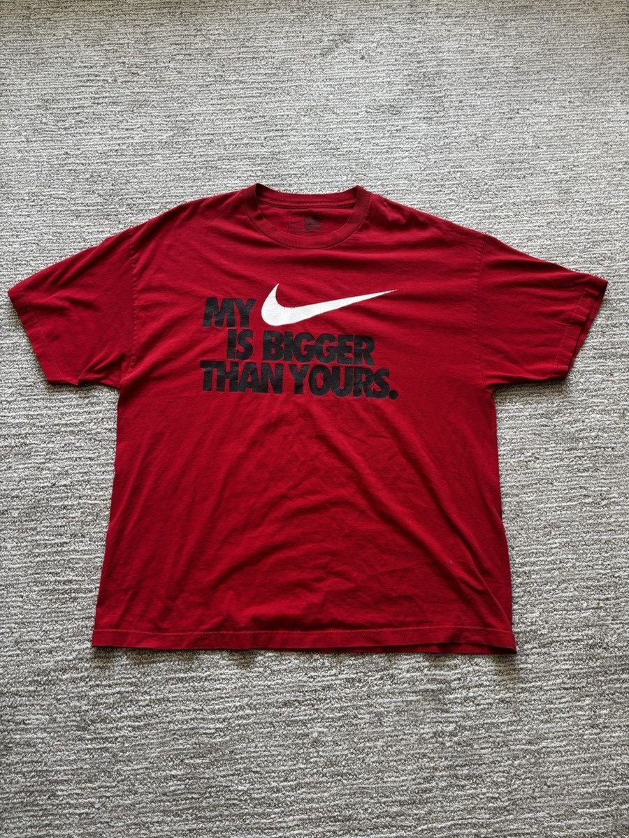 Nike Y2k funny nike tee Size US XXL / EU 58 / 5 - 1 Thumbnail