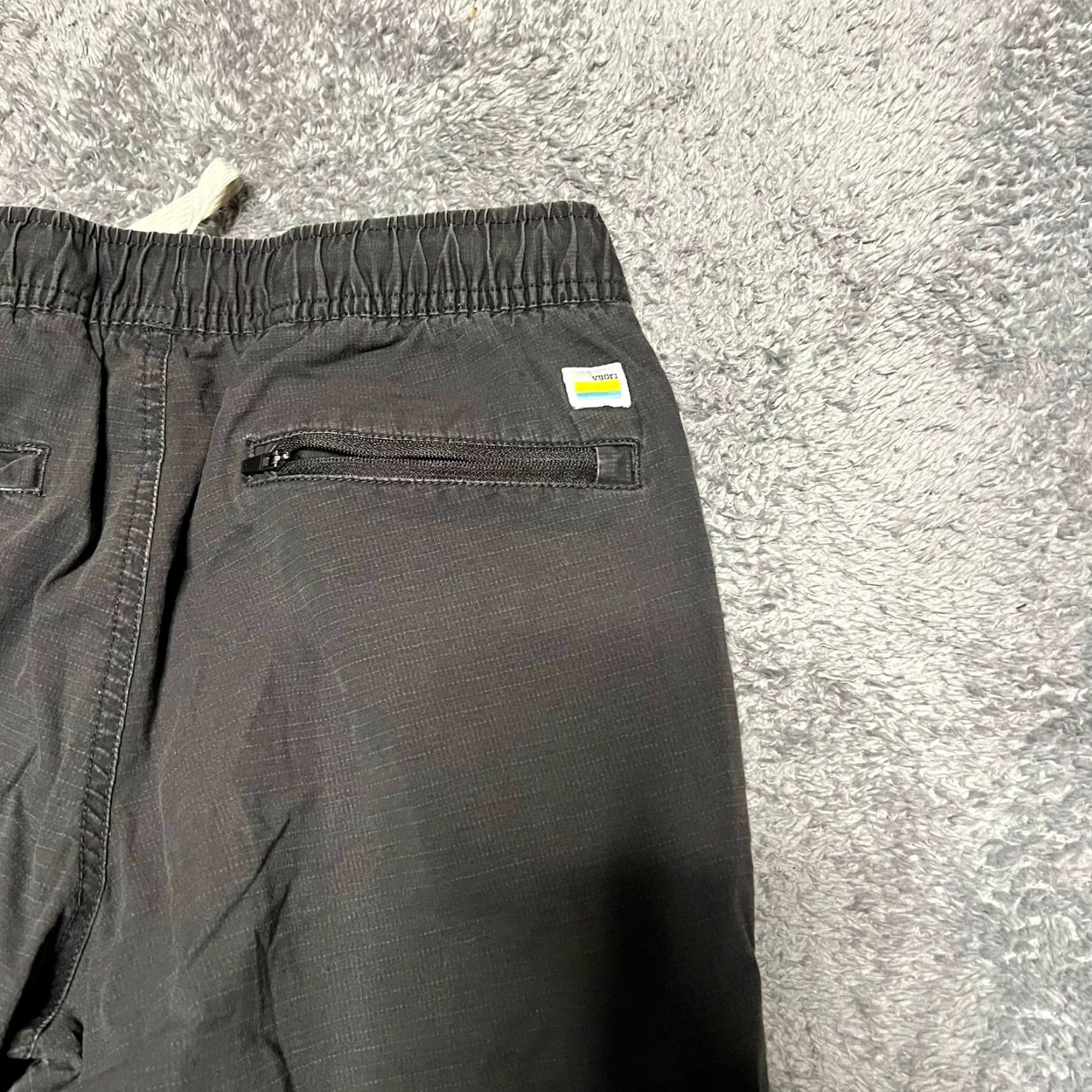 Vuori Vuori Climber Pants Men Small Gray Ripstop V412 Tapered Stretch Hiking Casual Cargo Inseam 29 in Mens Regular Size S Size US 29 - 4 Thumbnail