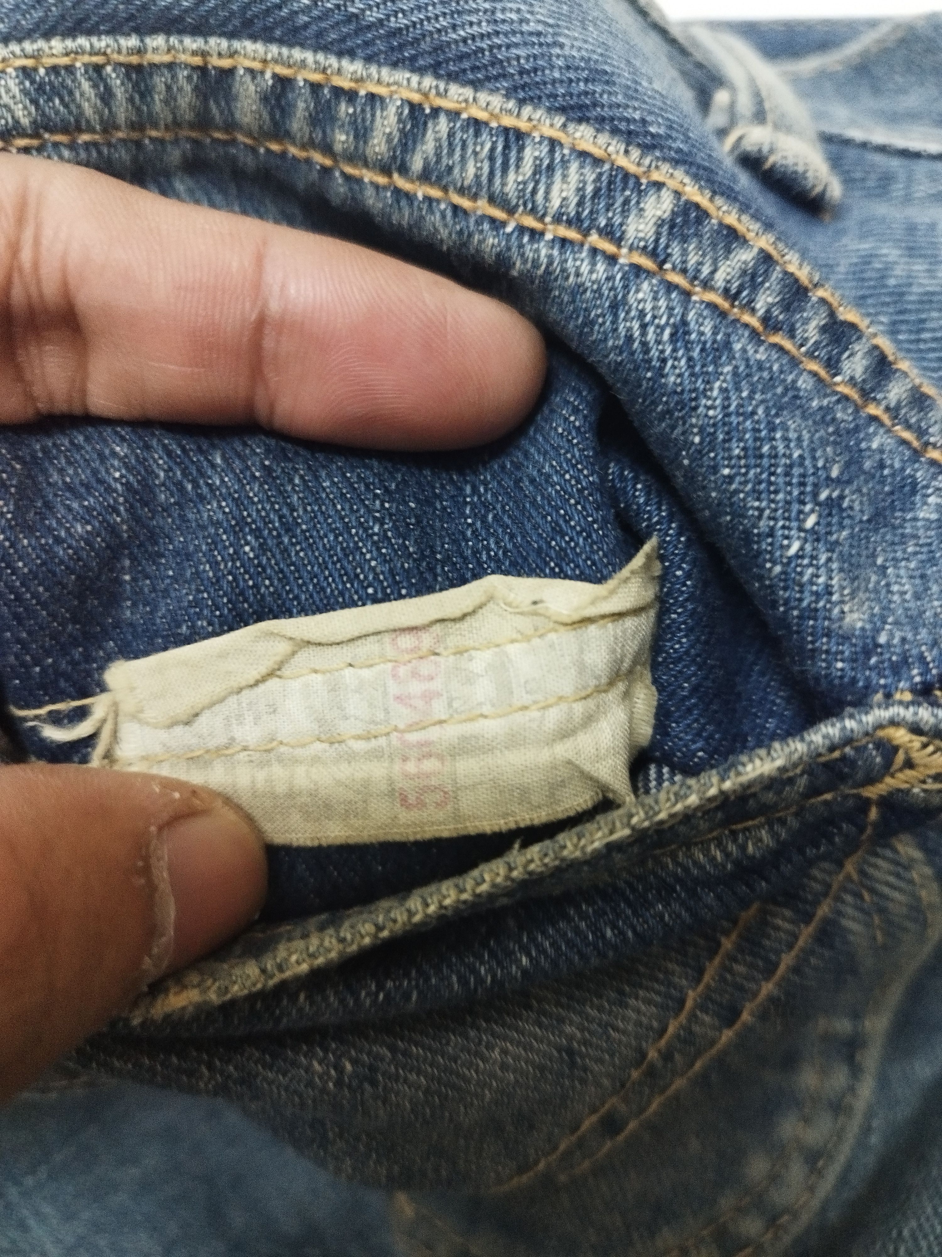 Lee Vintage lee riders button fly half selvedge Size US 34 / EU 50 - 14 Thumbnail