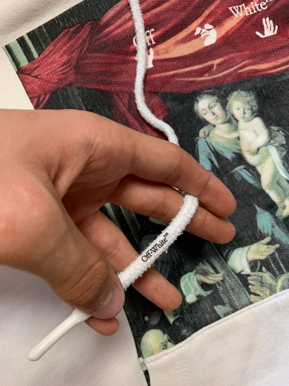 Off-White Off-White Caravaggio Painting Hoodie Size US XS / EU 42 / 0 - 6 Thumbnail