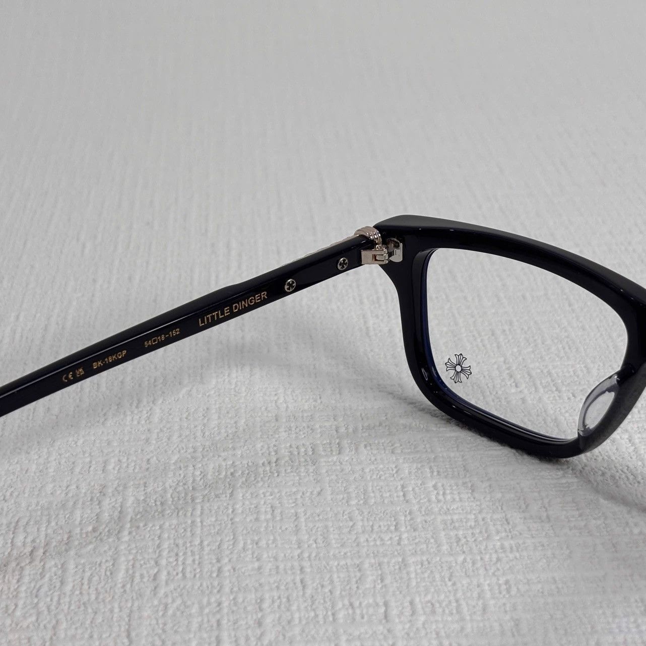 Chrome Hearts CHROME HEARTS LITTLE DINGER Black/18KGP - 54/18/152 Size ONE SIZE - 6 Thumbnail
