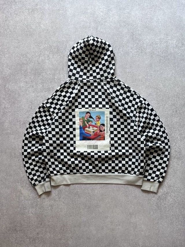 Vintage Vintage Childish Checkered Boxy Hoodie S Size US S / EU 44-46 / 1 - 2 Thumbnail