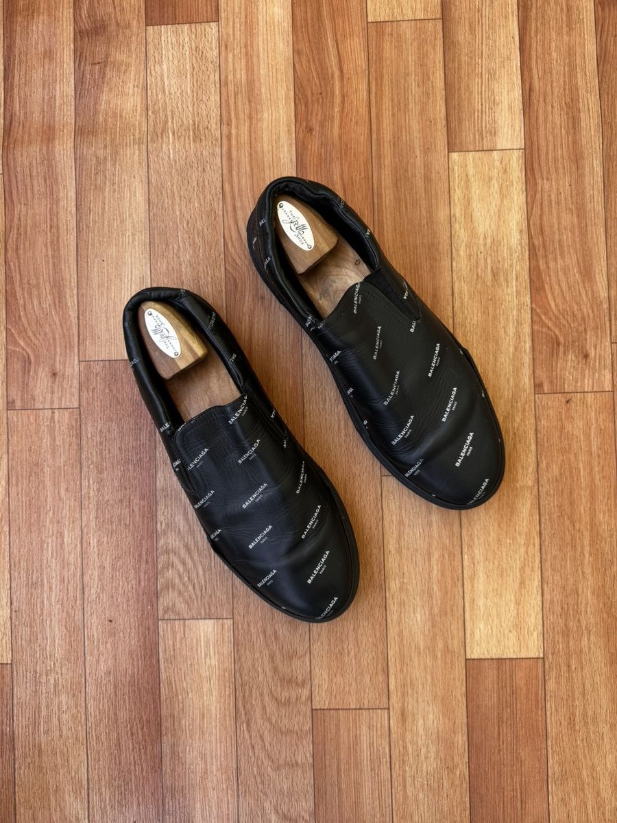 Balenciaga Balenciaga print slip on sneakers Size US 12 / EU 45 - 4 Thumbnail