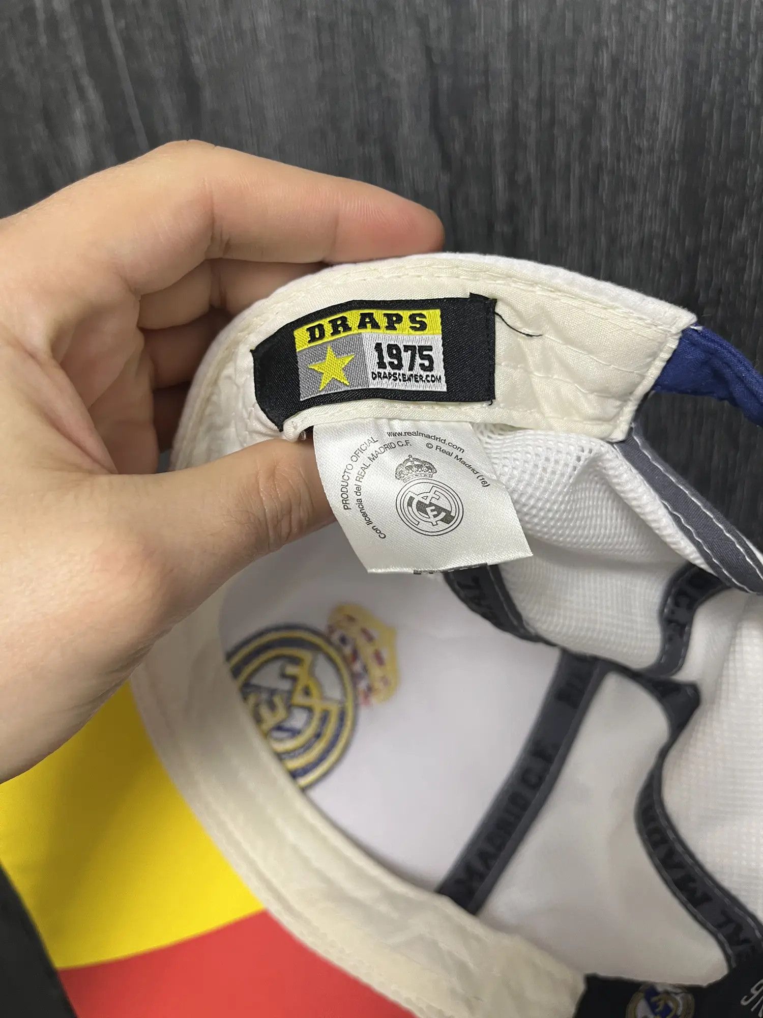 Vintage Real Madrid Soccer Football cap Size ONE SIZE - 3 Thumbnail