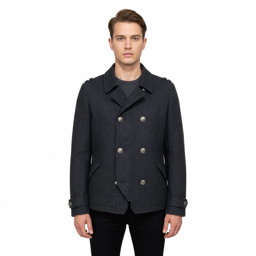 PPFM ‼️LAST DROP‼️PPFM Wool Jacket Double Breast Military Style Size US S / EU 44-46 / 1 - 1 Thumbnail