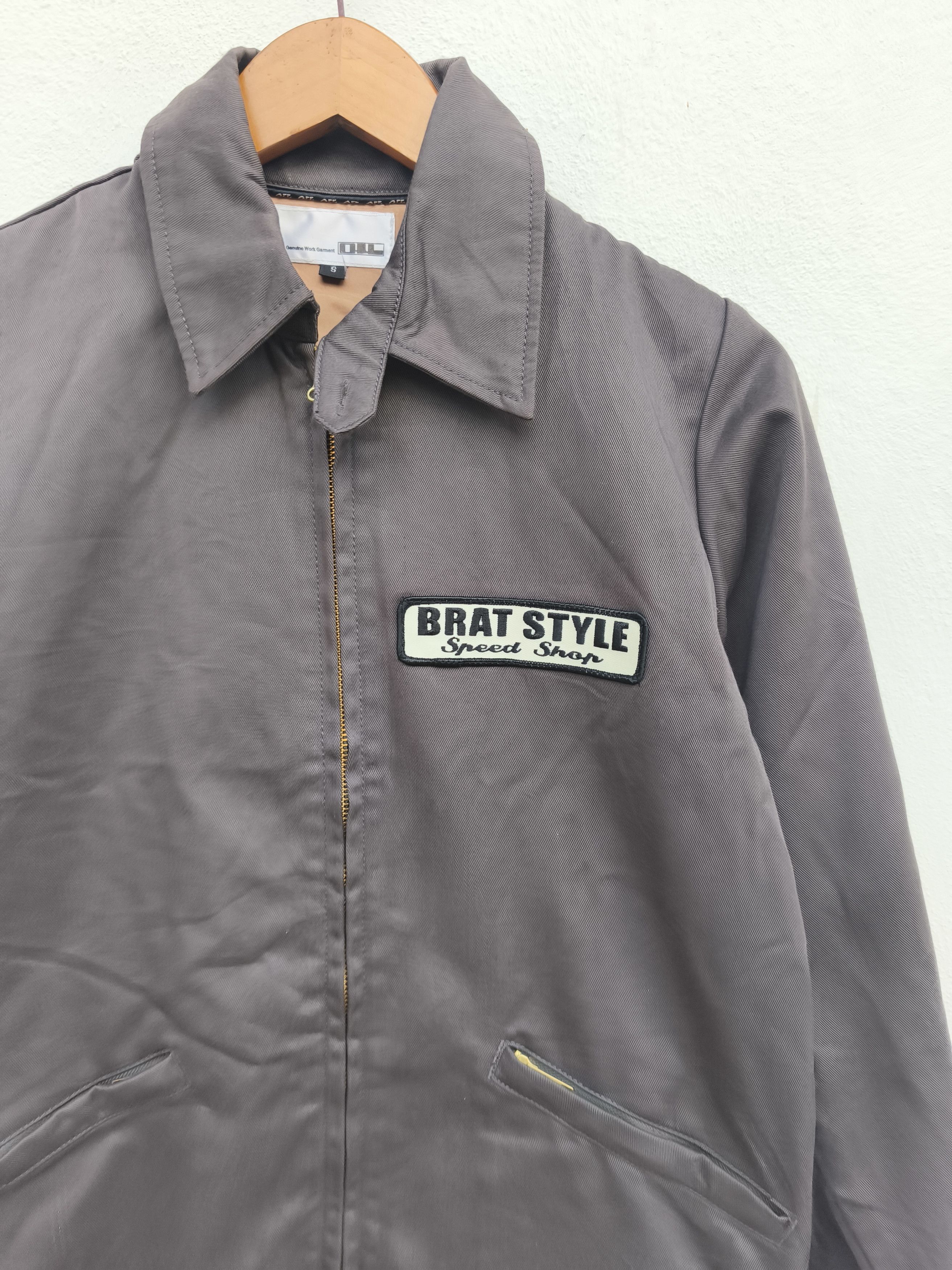 Japanese Brand BRAT STYLE Jacket Motorcycle Speed Shop Size US S / EU 44-46 / 1 - 4 Thumbnail