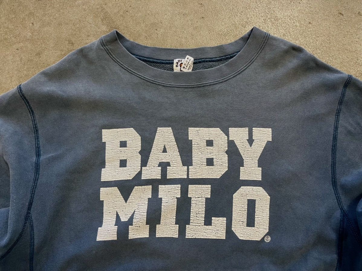 Bape Baby Milo Crewneck Size US M / EU 48-50 / 2 - 3 Thumbnail