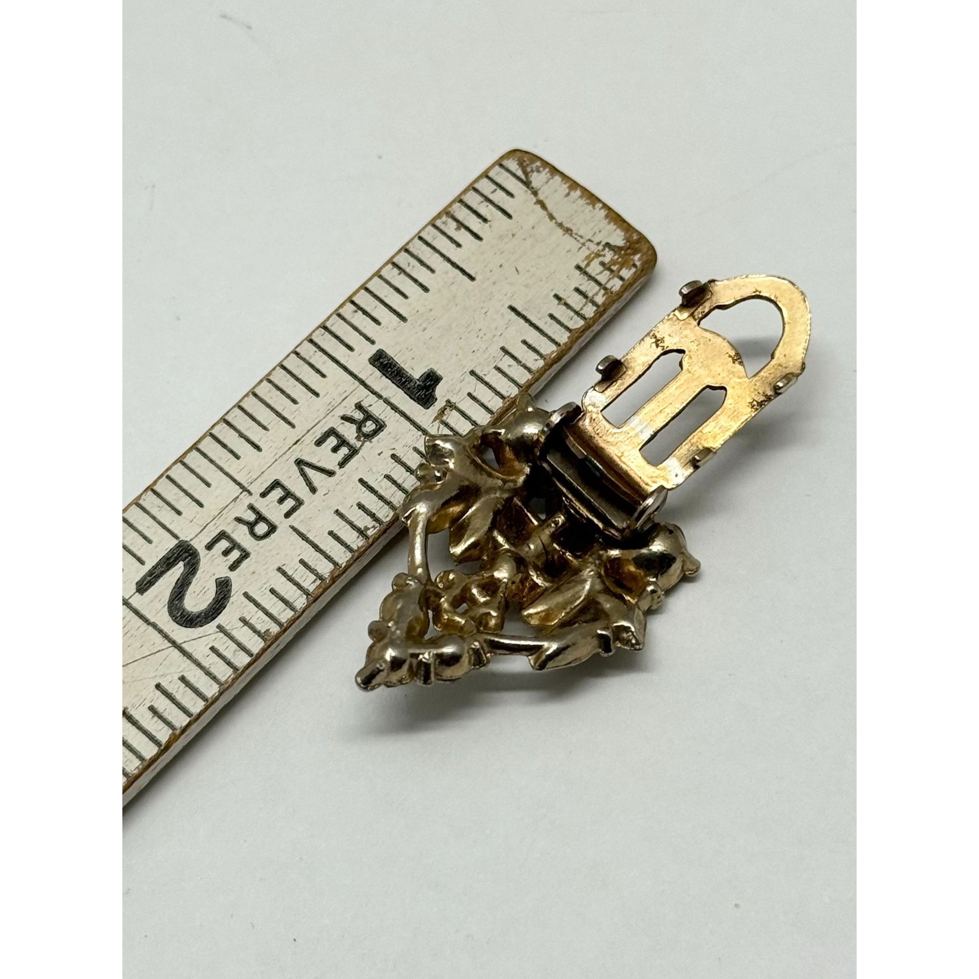 Vintage Estate rhinestone dress clip Size ONE SIZE - 4 Thumbnail
