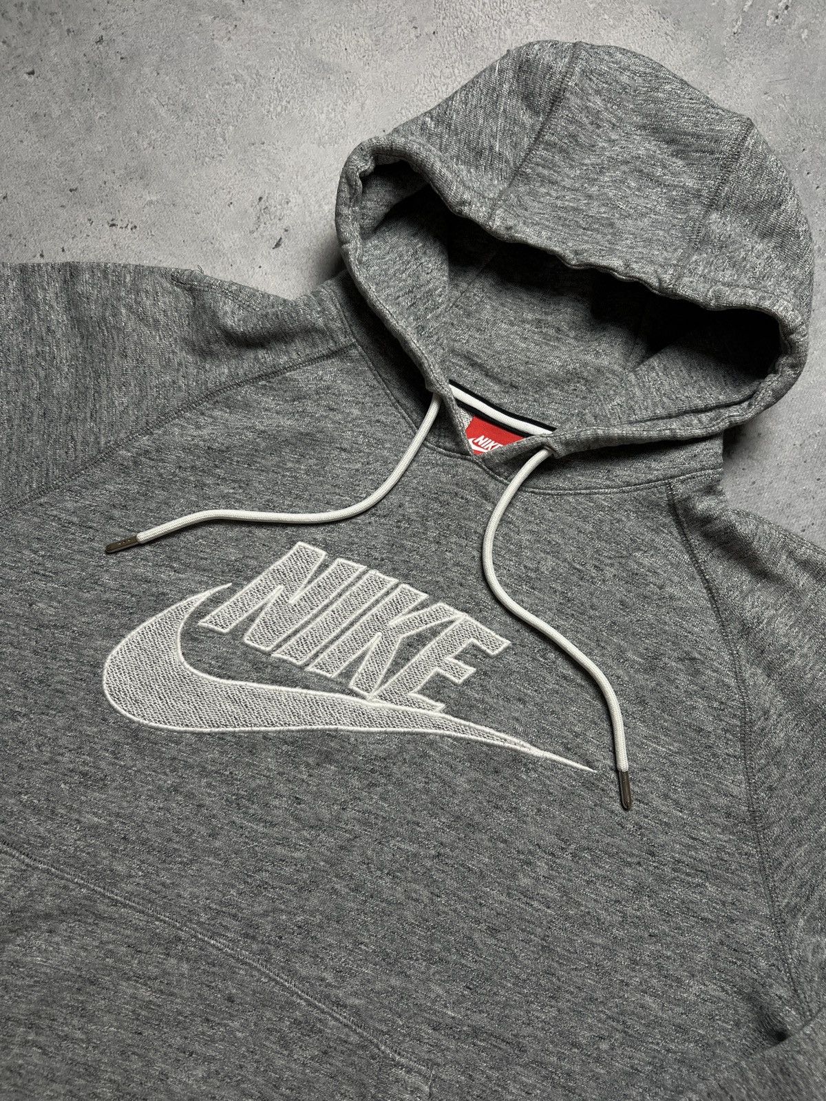 Nike Nike vintage hoodie center swoosh logo spellout y2k crew USA Size US L / EU 52-54 / 3 - 6 Thumbnail