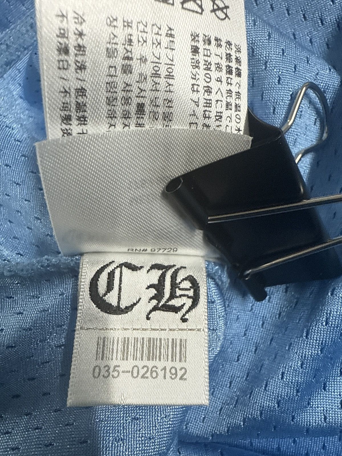 Chrome Hearts CHROME HEARTS MESH JERSEY SHORT SLEEVE BLUE Size US M / EU 48-50 / 2 - 8 Thumbnail