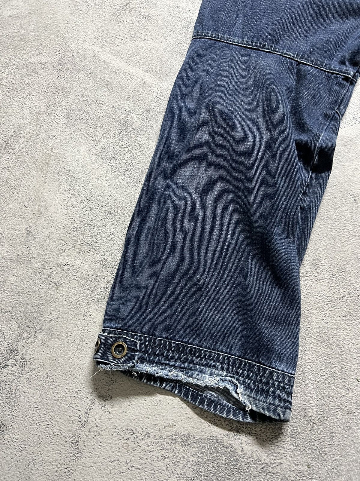 G-Star × Vintage Vintage Y2k G Star Raw 💙 Multi Pocket Denim Jeans 00’s Size US 32 / EU 48 - 15 Thumbnail