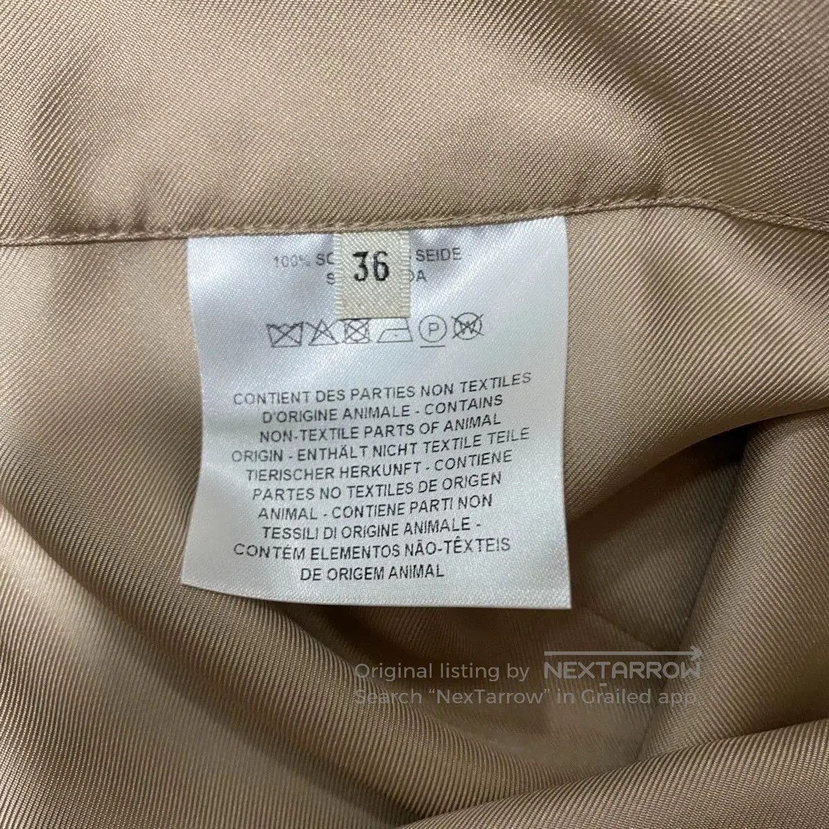Hermes hermes silk patterned mini skirt. Size 35" - 5 Thumbnail
