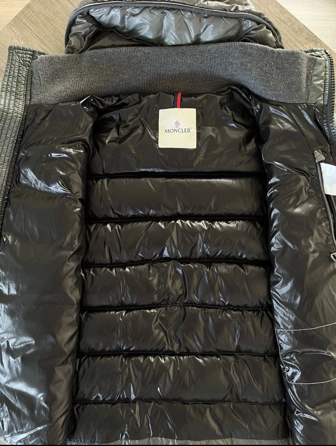 Moncler Moncler Aubert Puffer Grey Size US M / EU 48-50 / 2 - 6 Thumbnail
