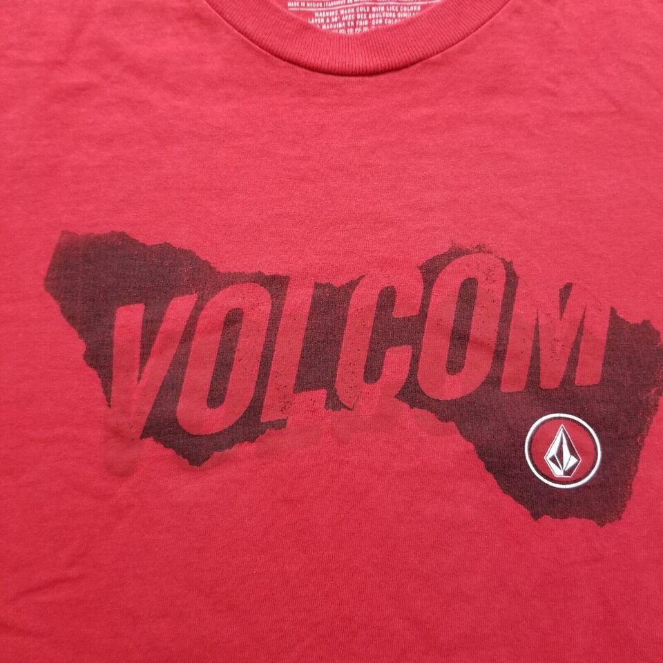 Volcom Volcom Shirt Men Large Crew Neck Spell Out Logo Cotton Size US L / EU 52-54 / 3 - 5 Thumbnail