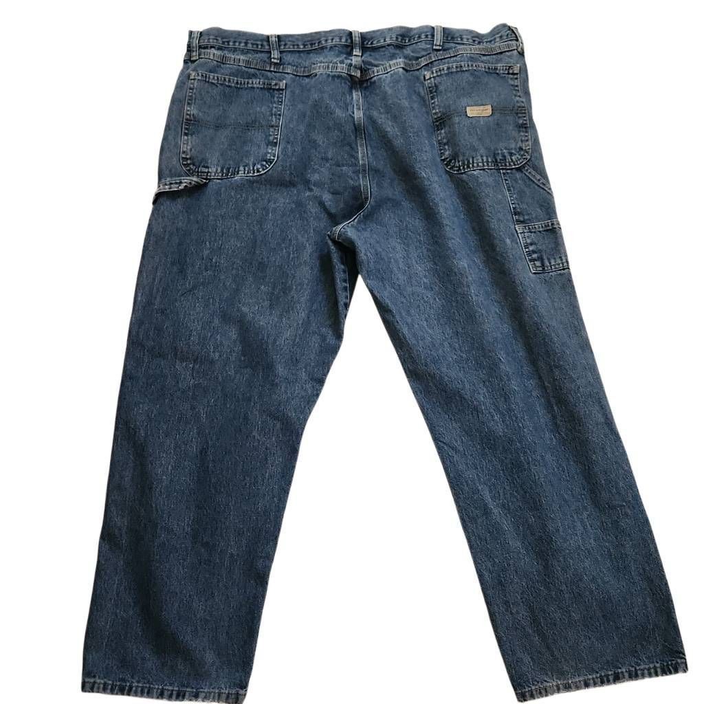 Wrangler Wrangler Mens Size 48x30 Blue Carpenter Jeans Size US 32 / EU 48 - 5 Thumbnail