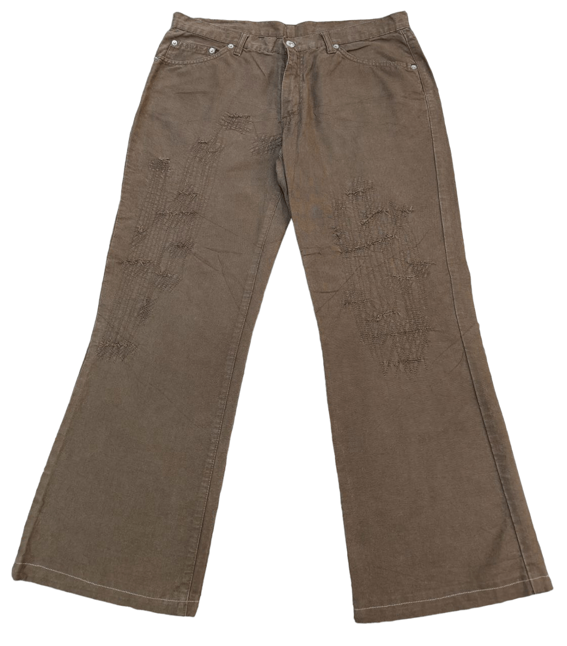 Other Morara Italian Designer Sashiko PAnt Size US 34 / EU 50 - 1 Thumbnail