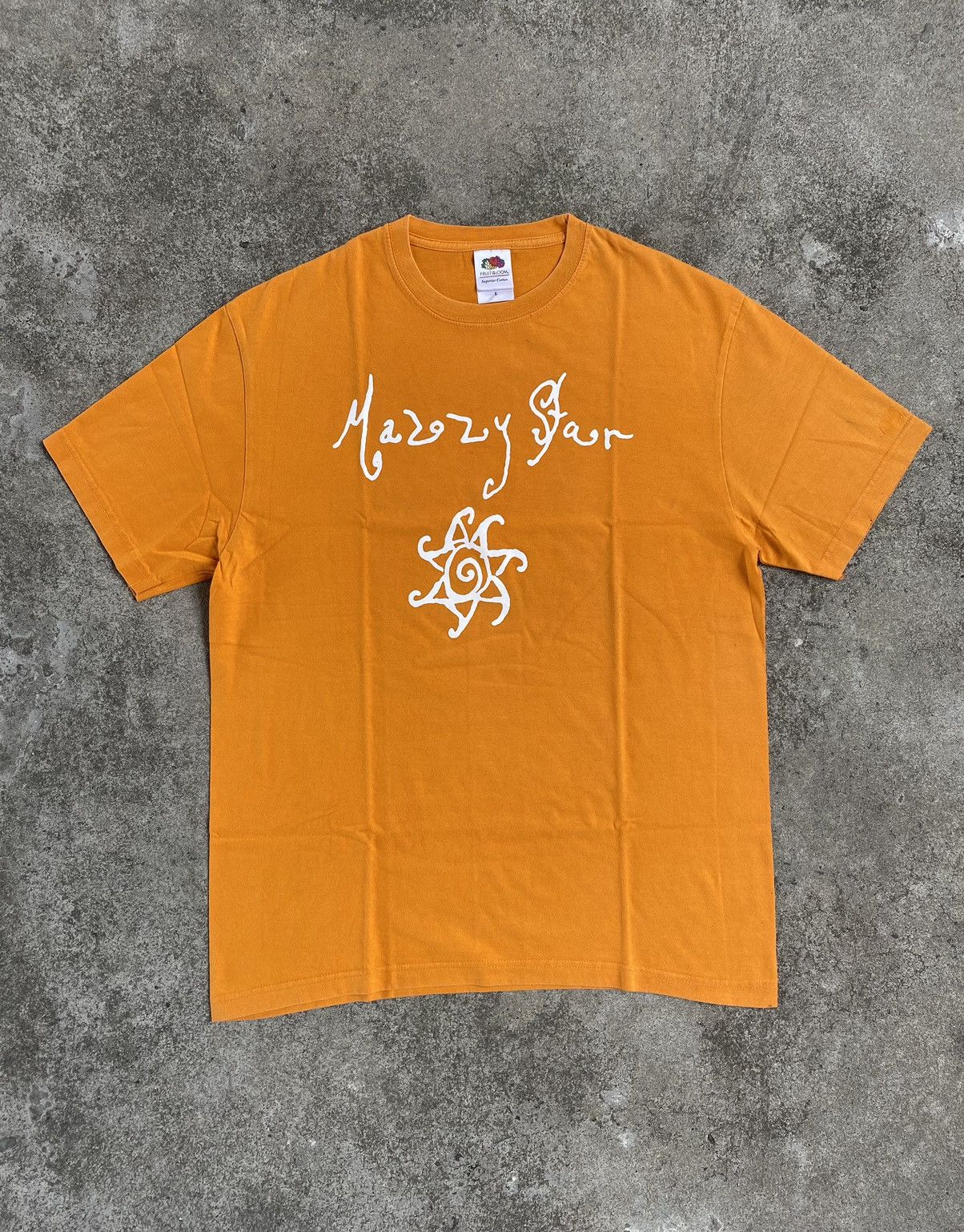 Mazzy star orange t-shirt