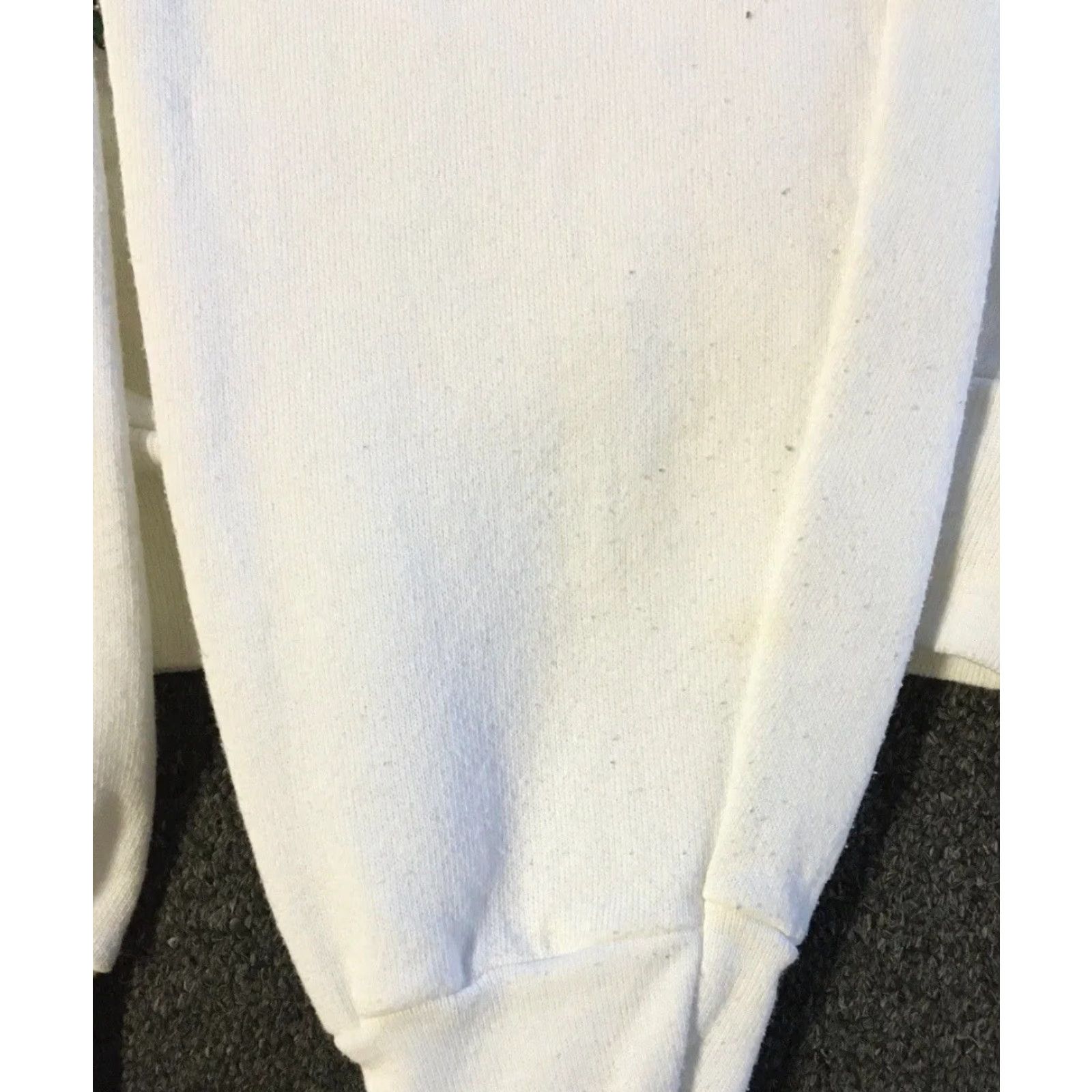 Vintage VINTAGE 90s Christmas Cats Faded Naughty List Sweatshirt Hoodie Men S White Cat Santa Grunge Art Cartoon Funny USA USA Size US S / EU 44-46 / 1 - 7 Thumbnail