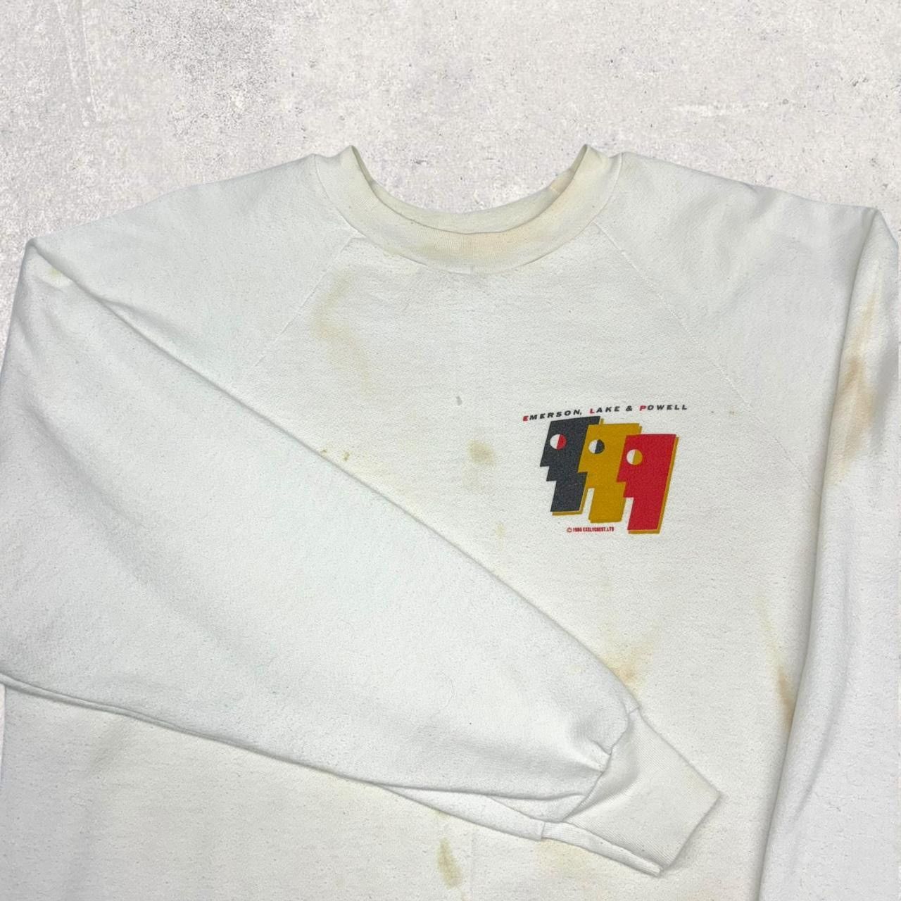 Vintage Vintage Emerson Lake And Powell Sweatshirt Size US XL / EU 56 / 4 - 2 Thumbnail