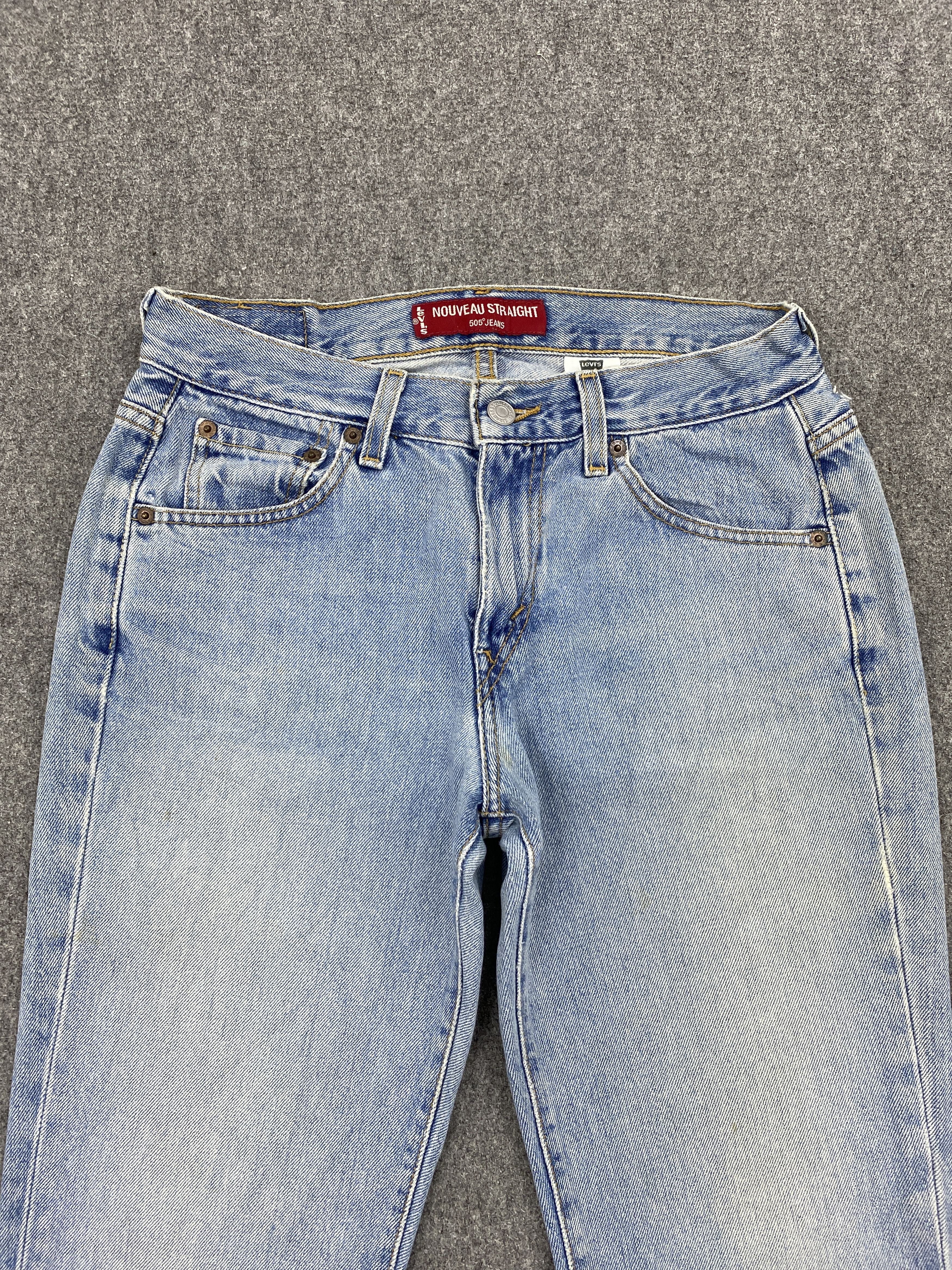 Levi's Light Wash Vintage levis 505 Flare Denim DP2636 Size US 28 / EU 44 - 2 Thumbnail