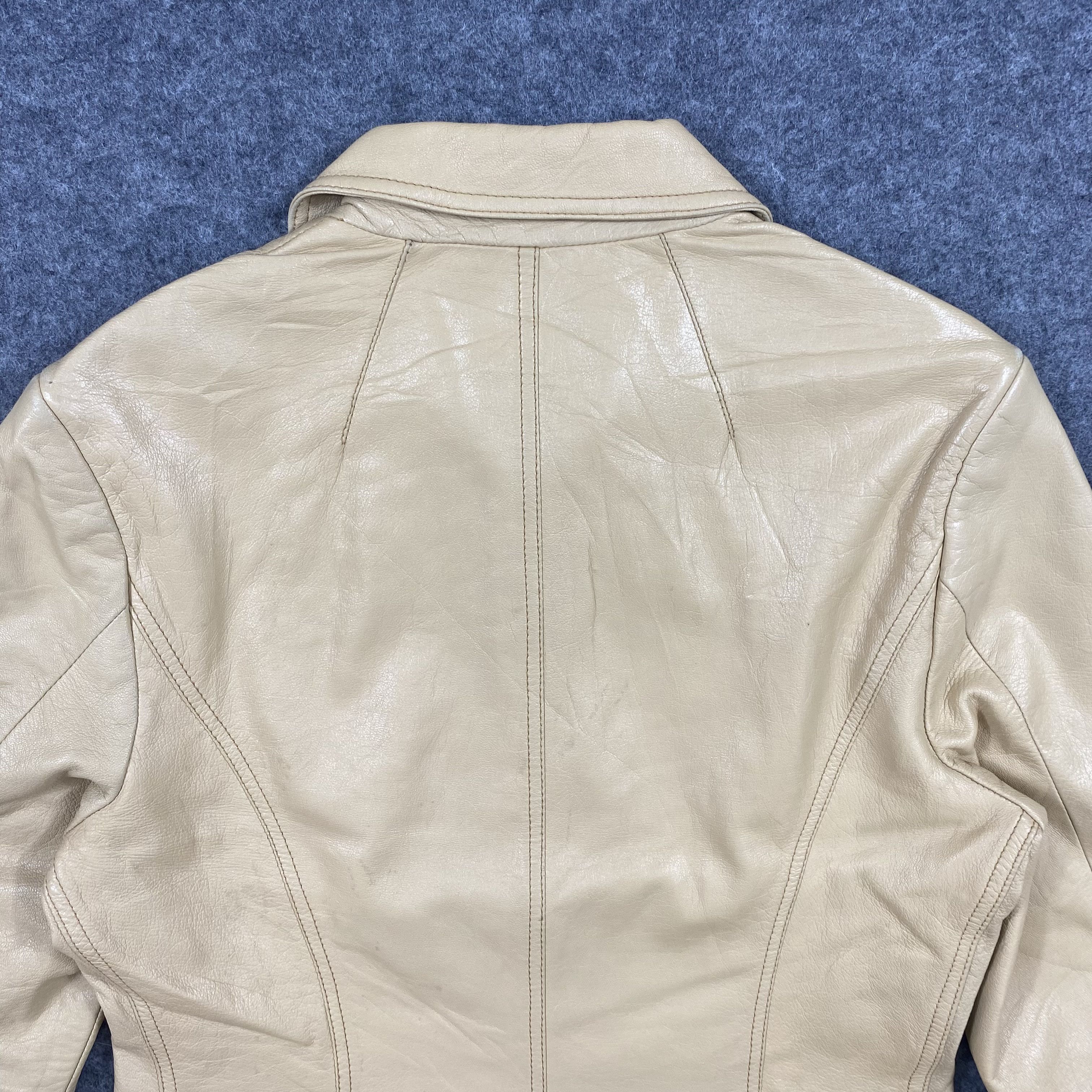 Branded Leather VINTAGE MAX AND CO. LEATHER JACKET-J639 Size US S / EU 44-46 / 1 - 11 Thumbnail