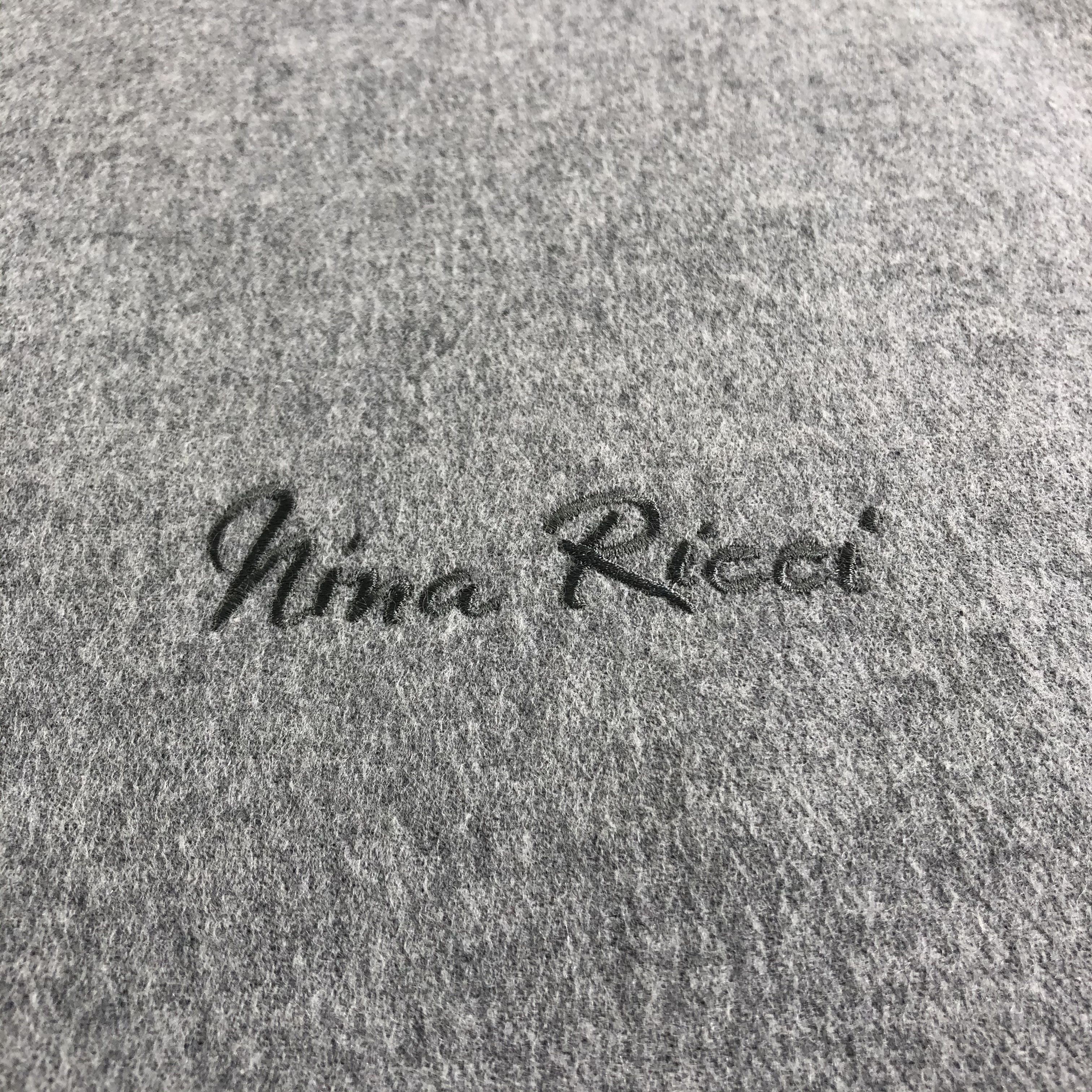 Nina Ricci Nina Ricci Plain Wool Scarf Muffler Neckwear V2322 Size ONE SIZE - 4 Thumbnail