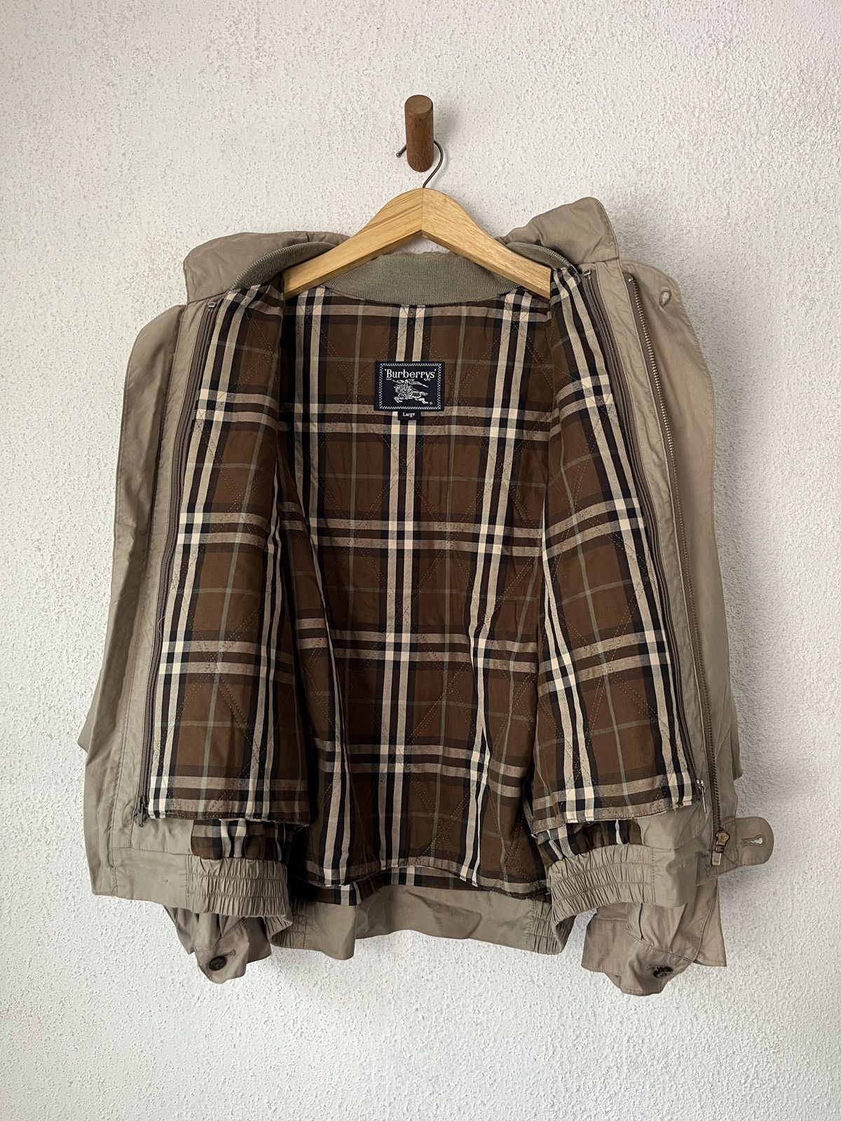 Rare Vintage Burberry Nova Check Jacket