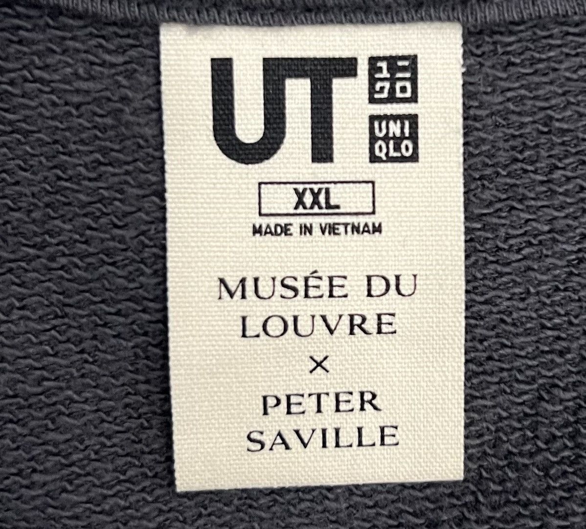 Uniqlo × Vintage VINTAGE UNIQLO MUSÉE DU LOUVRE X PETER SAVILLE SWEATSHIRT Size US XXL / EU 58 / 5 - 7 Thumbnail