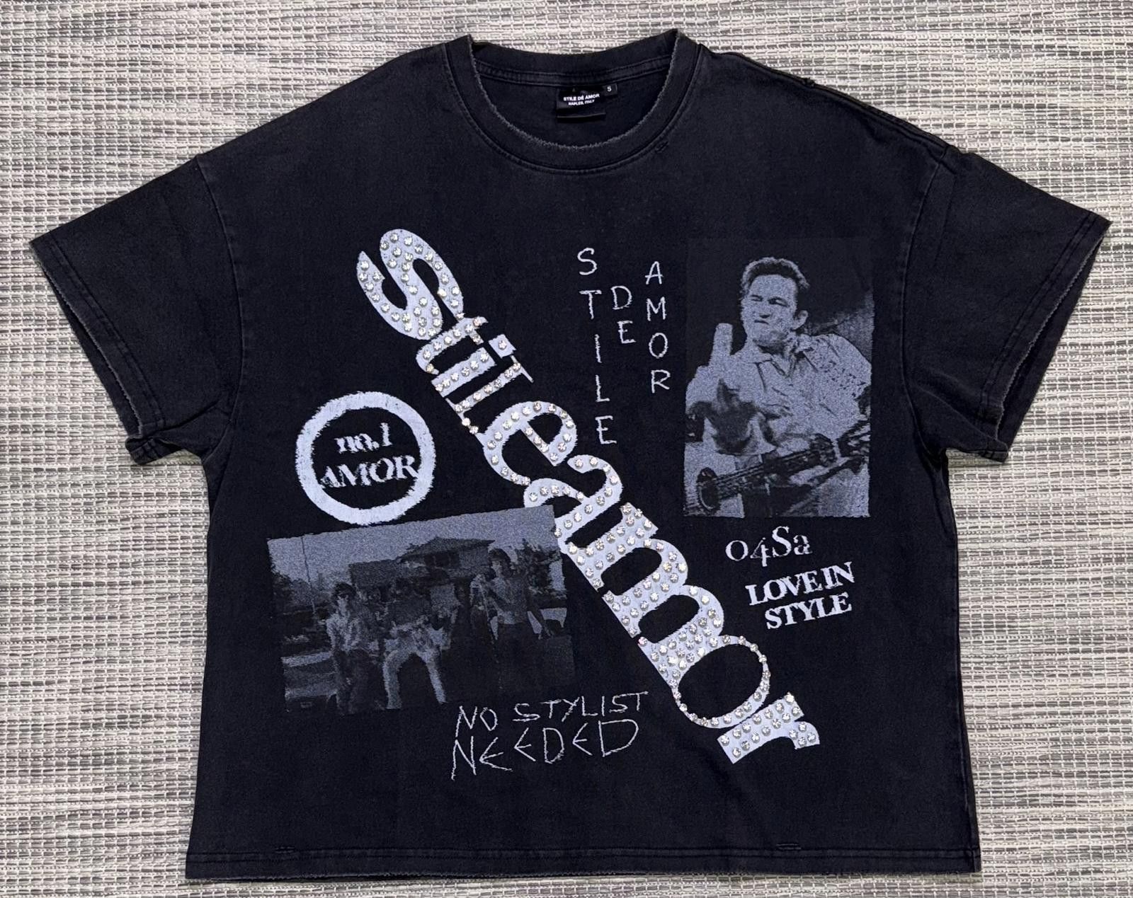 Other Stile Dé Amor Black No Stylist Tee Size US XXL / EU 58 / 5 - 1 Thumbnail