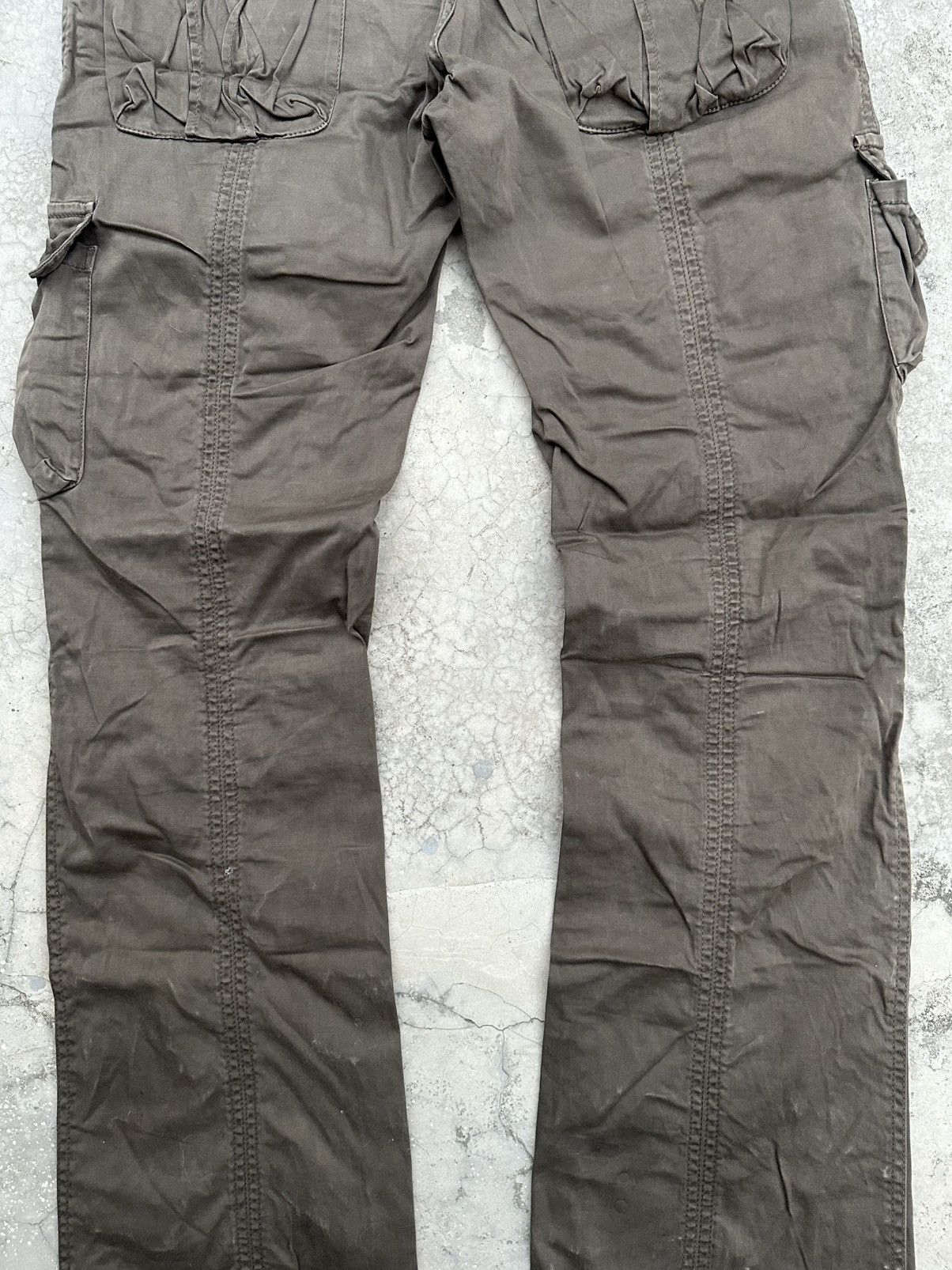 Tete Homme Vintage Tete Homme Bondage Cargo Trouser Pants Size US 34 / EU 50 - 16 Thumbnail