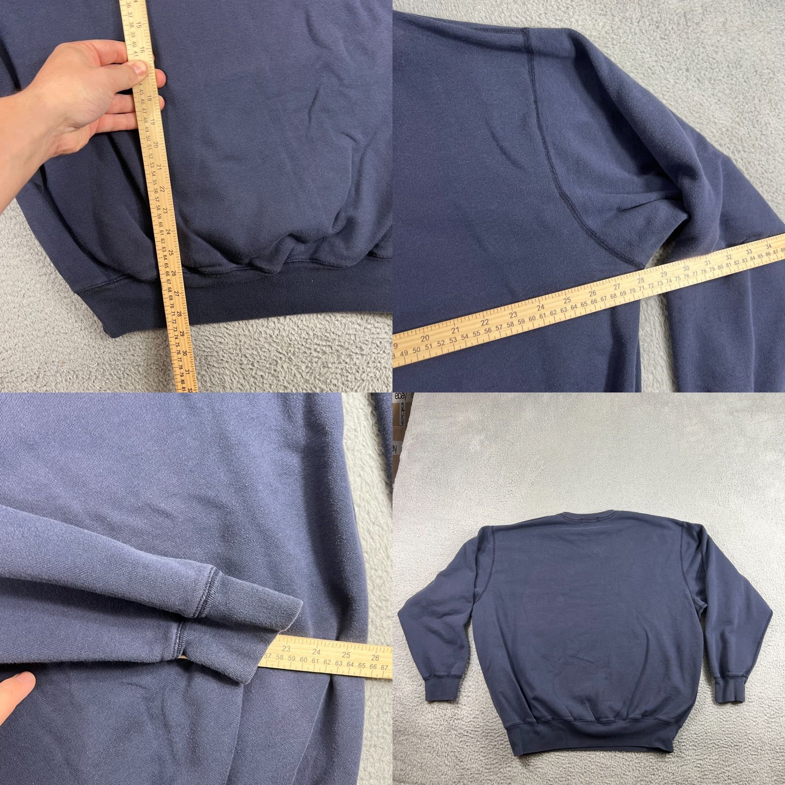 Polo Ralph Lauren VINTAGE Polo Ralph Lauren Logo Blue Pony Crewneck Sweatshirt Mens XXL Heavy Size US XXL / EU 58 / 5 - 8 Thumbnail