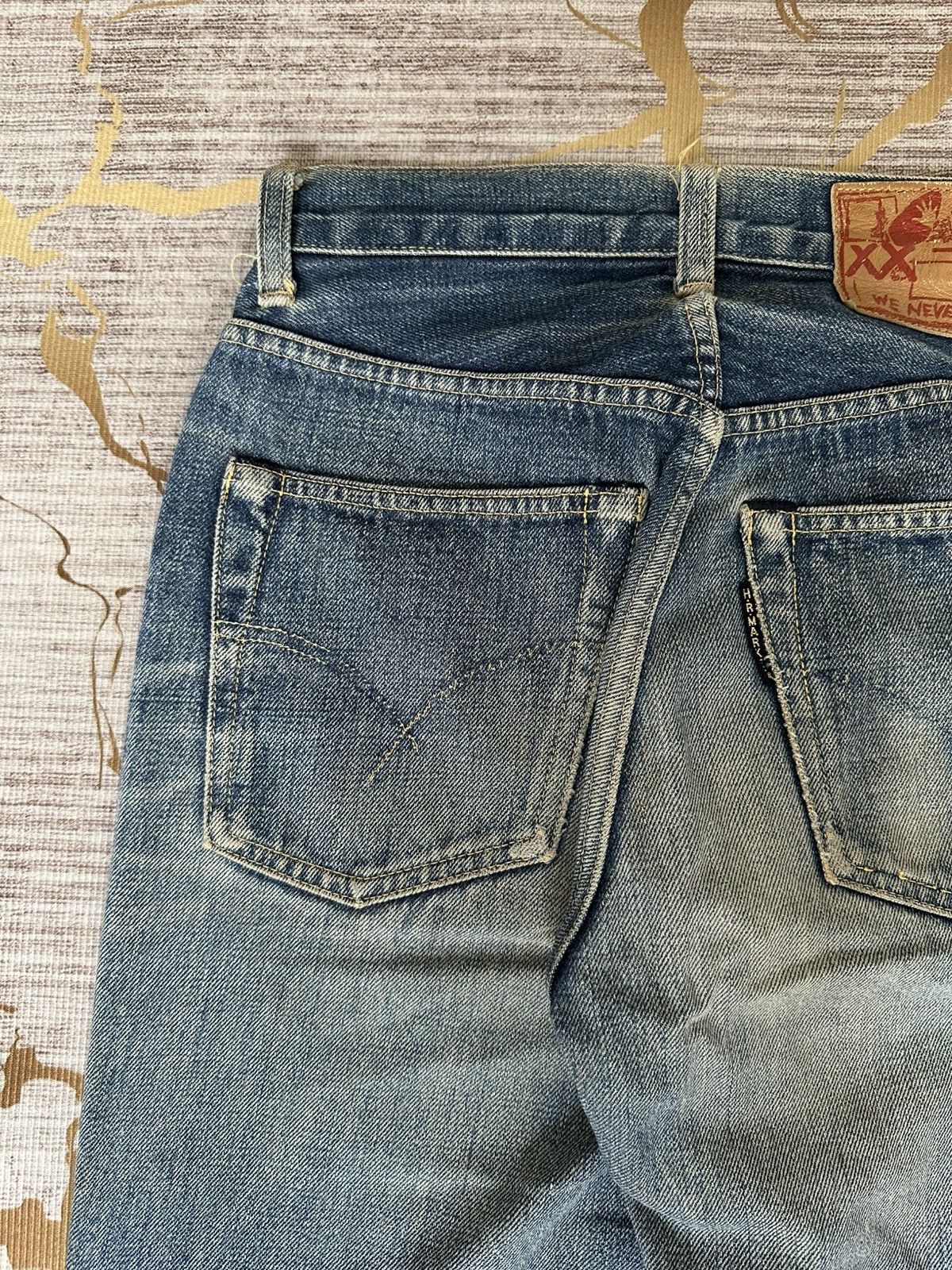Blue Blue Japan Japanese Brand HR Market Red Selvedge Denim Size US 26 / EU 42 - 14 Thumbnail