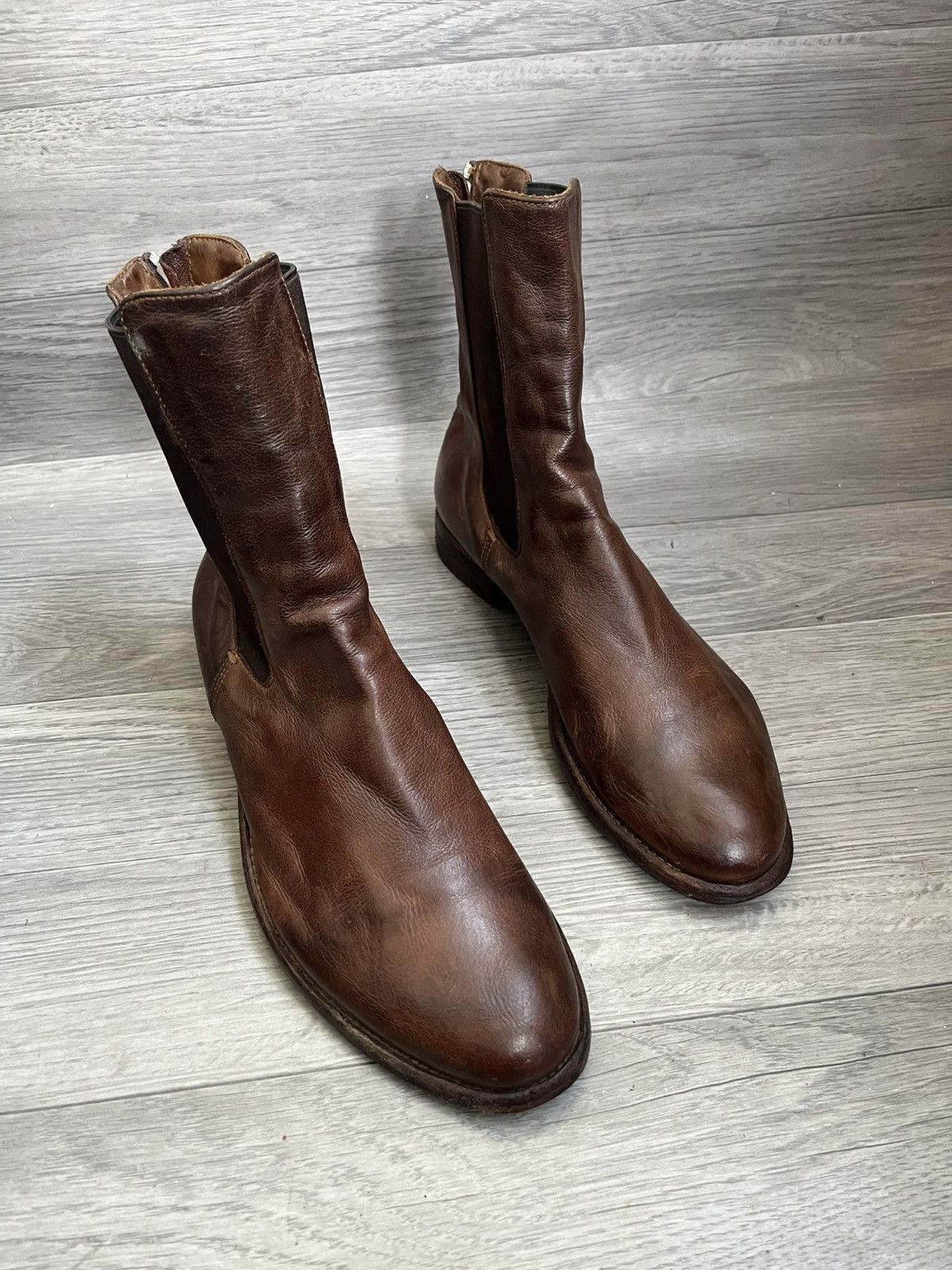 Officine Creative Officine creative back zip up boot ann demeulemeester, guidi Size US 7 / EU 40 - 7 Thumbnail