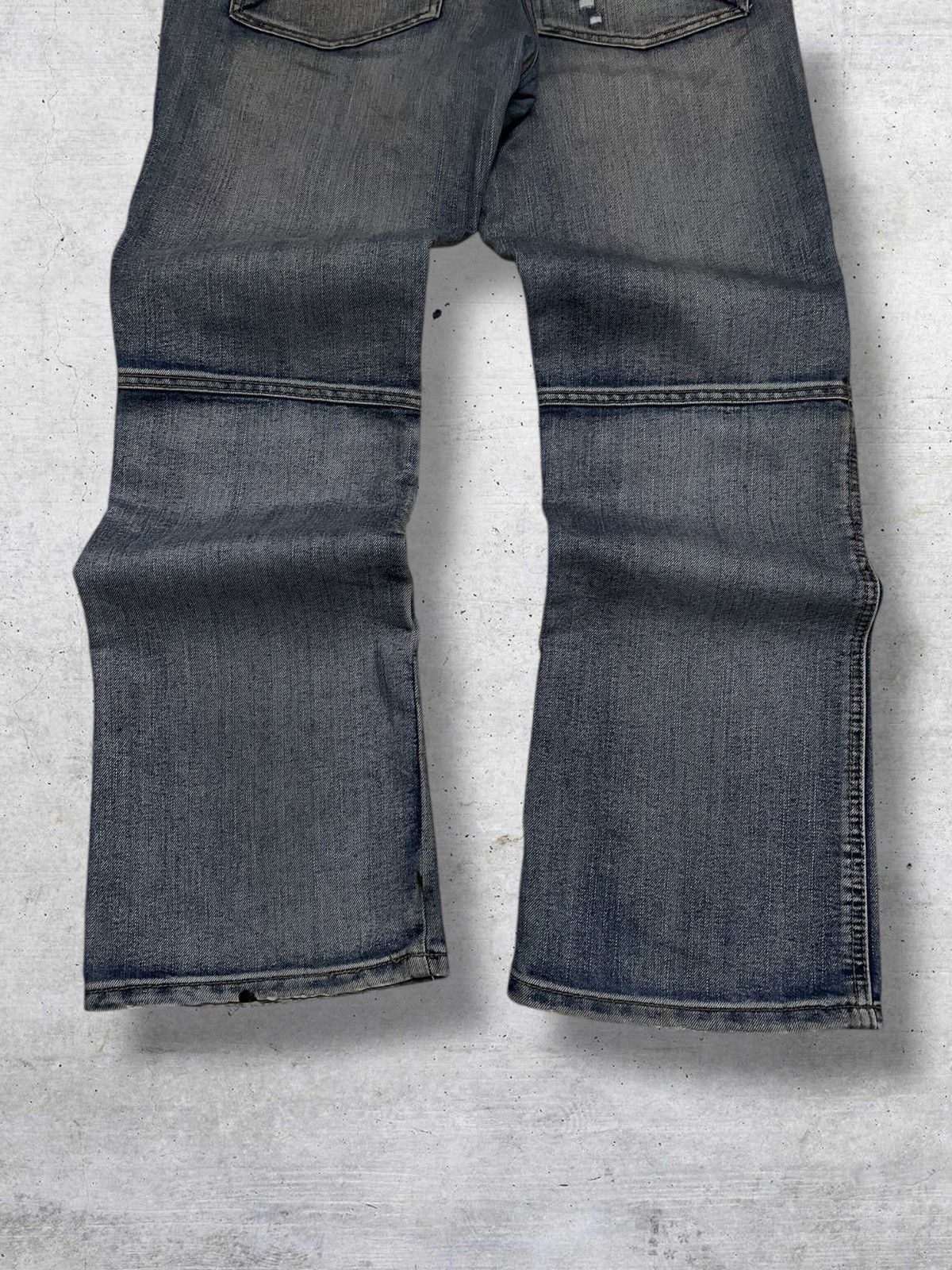 Japanese Brand SOUTHERN 90S JAPAN DESIGNER BIKERS DISTRESSED MUDWASH DENIM Size US 32 / EU 48 - 8 Thumbnail
