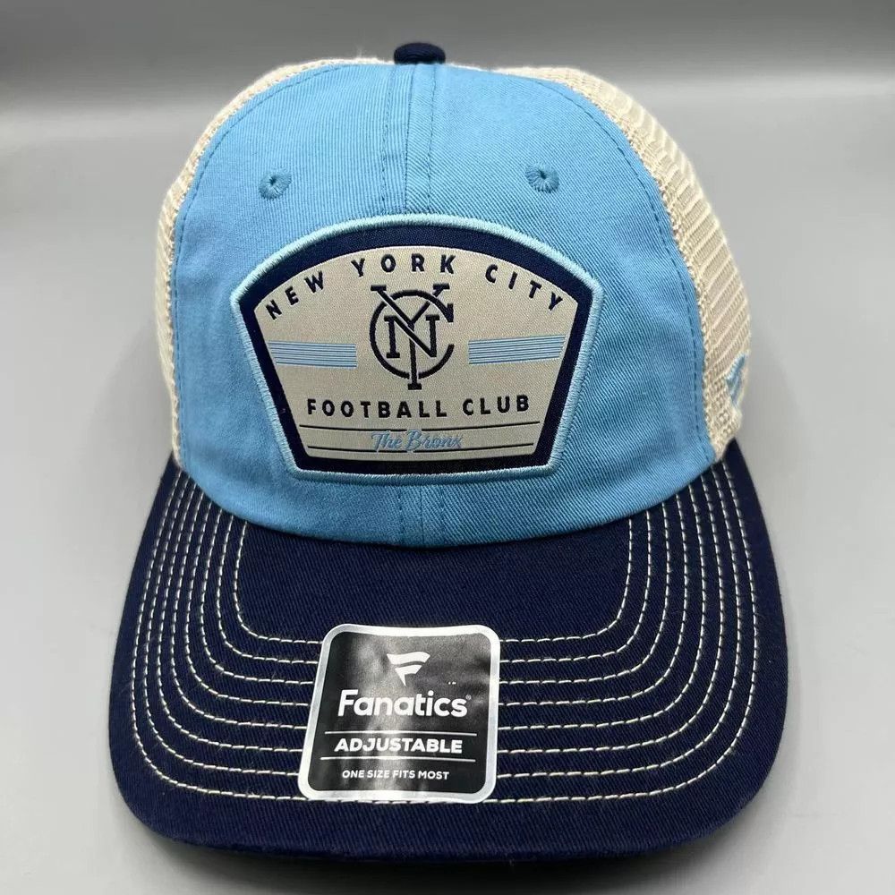 Other New York City FC Trucker Hat Men Fanatics MLS Snap Back Cap Size ONE SIZE - 1 Thumbnail