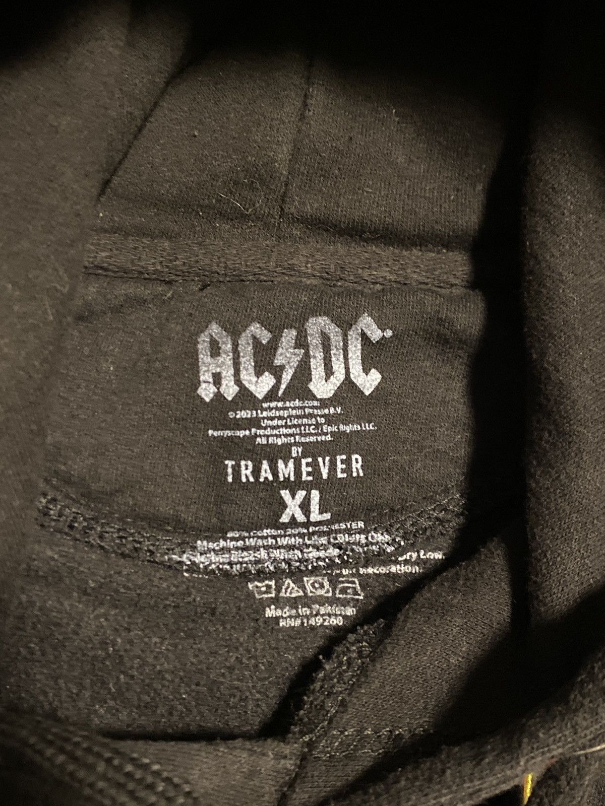 Other Vintage AC/DC hoodie Size US XL / EU 56 / 4 - 4 Thumbnail