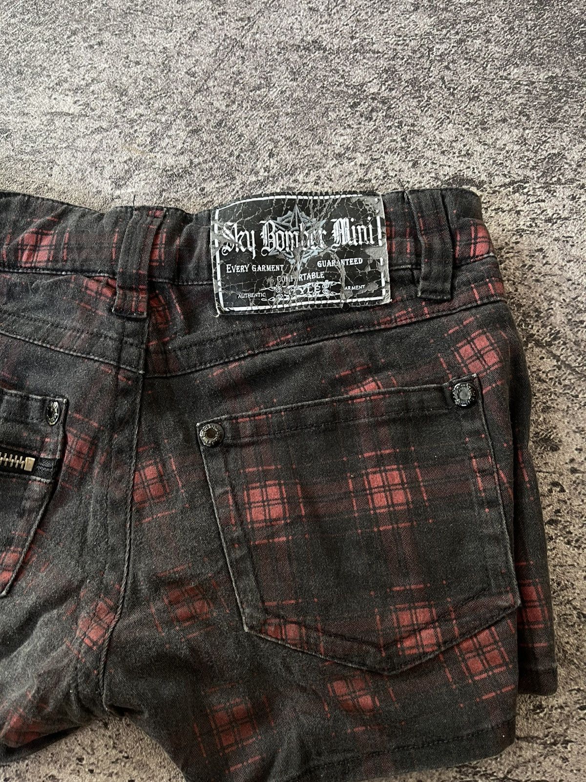Japanese Brand Sky bomber bondage gothic hot pants Size 26" / US 2 / IT 38 - 7 Thumbnail