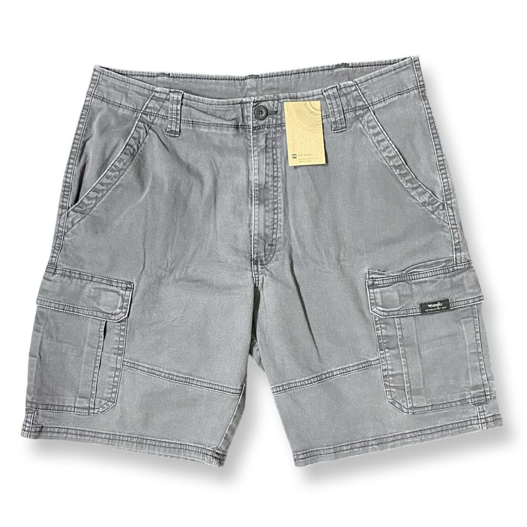 Wrangler Wrangler Men’s Gray Cargo Shorts Size 36 Size US 36 / EU 52 - 2 Thumbnail