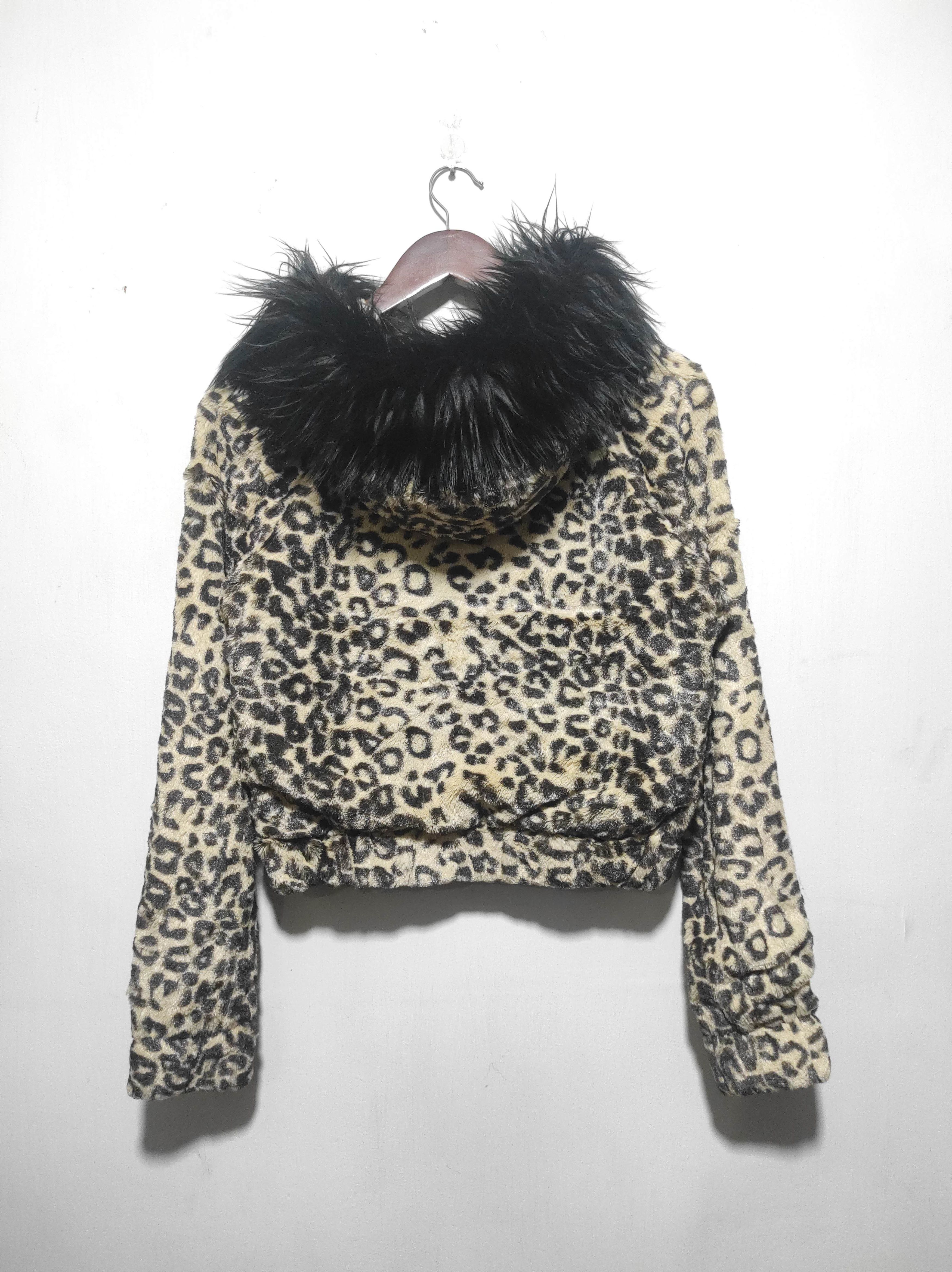 Hysteric Glamour Torte Sherpa Leopard Fur Zip Hoodie Lgb IfSixWasNine style Size M / US 6-8 / IT 42-44 - 12 Thumbnail
