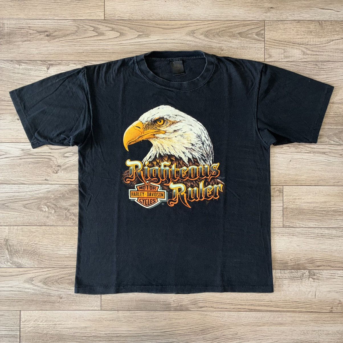 Harley Davidson × Vintage 80s Harley Davidson 3D Emblem American 