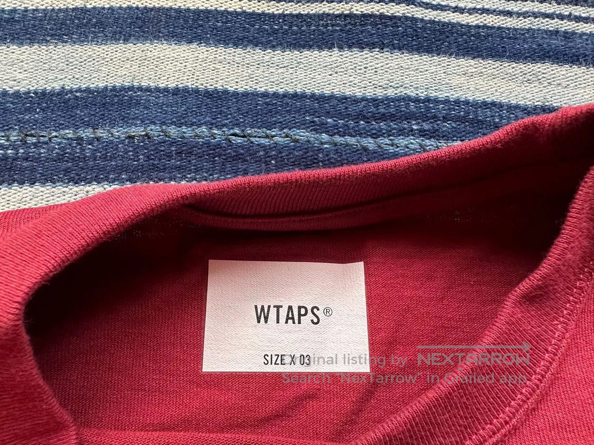Wtaps WTAPS AII 02 Cotton T. Size US L / EU 52-54 / 3 - 5 Thumbnail